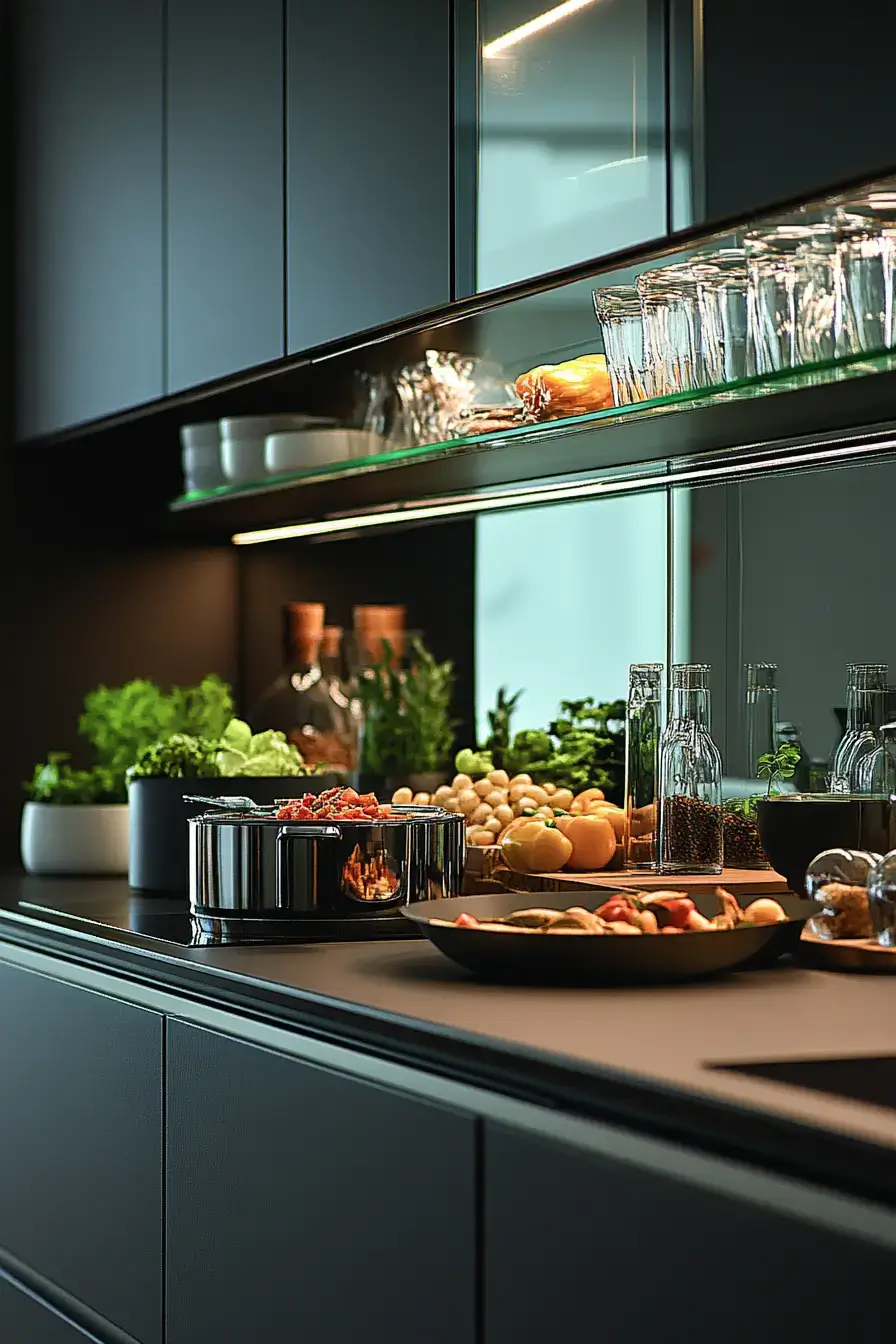 29 Aluminium Kitchen Cabinets Ideas for a Practical Modern Space
