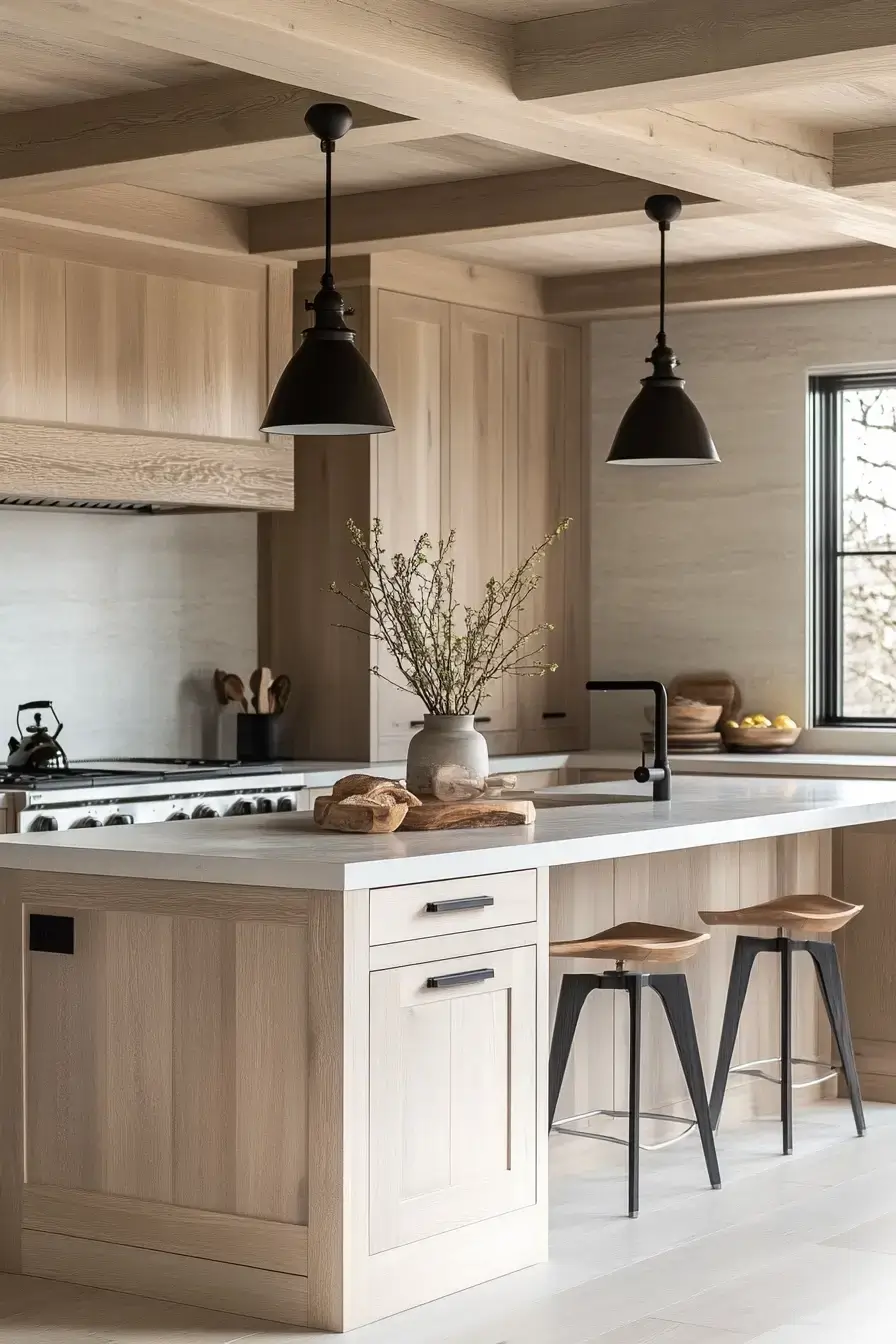 29 Stained Kitchen Cabinets Ideas That Let the Grain Do the Talking stained kitchen cabinets
