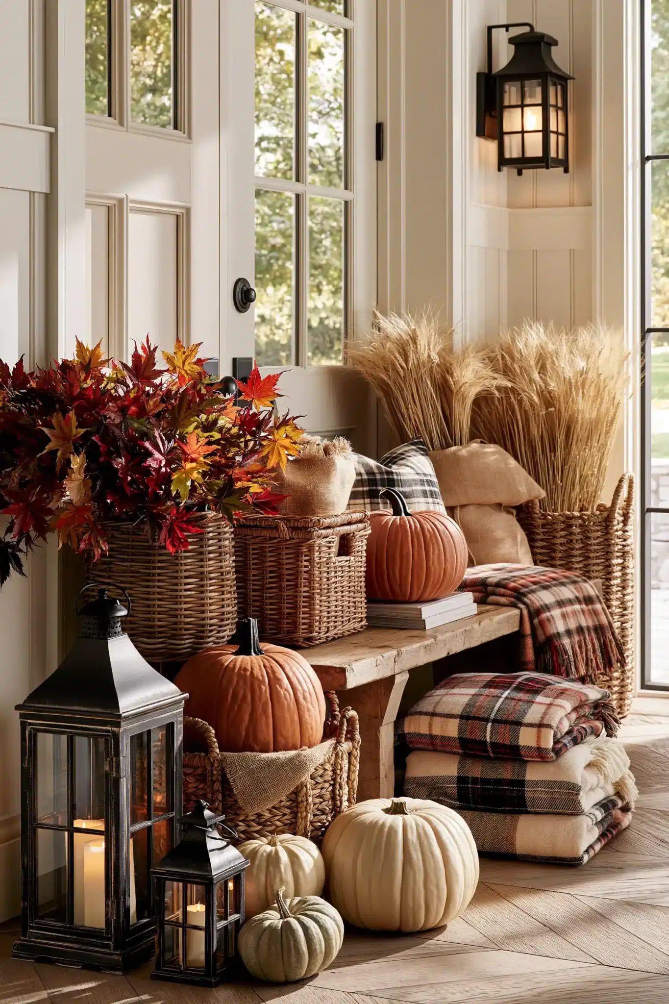 29 Fall Thanksgiving Decor Ideas That Bring the Whole Season Indoors fall thanksgiving decor