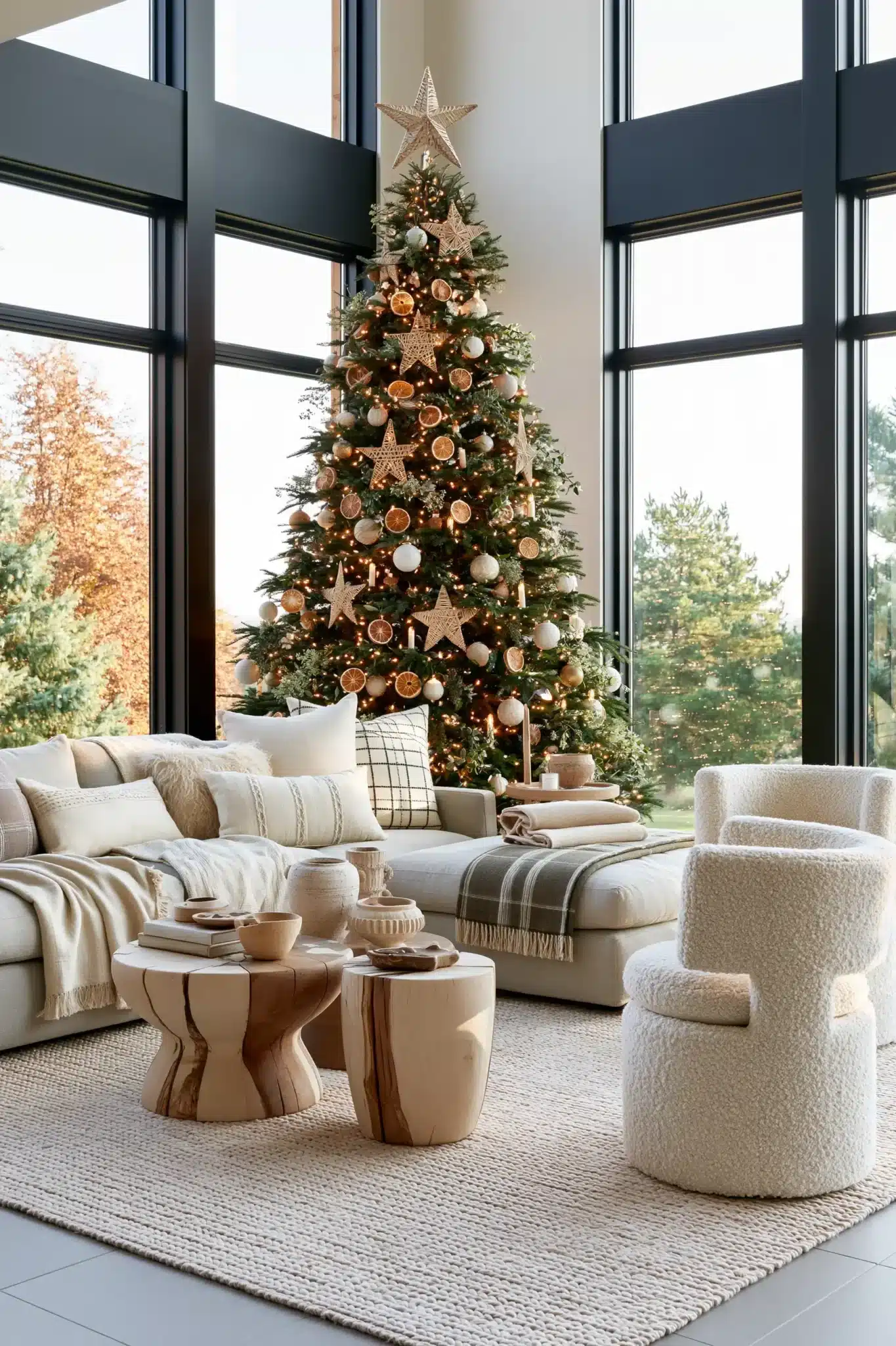 29 Boho Christmas Decor Ideas That Mix the Handmade and the Worn boho christmas decor