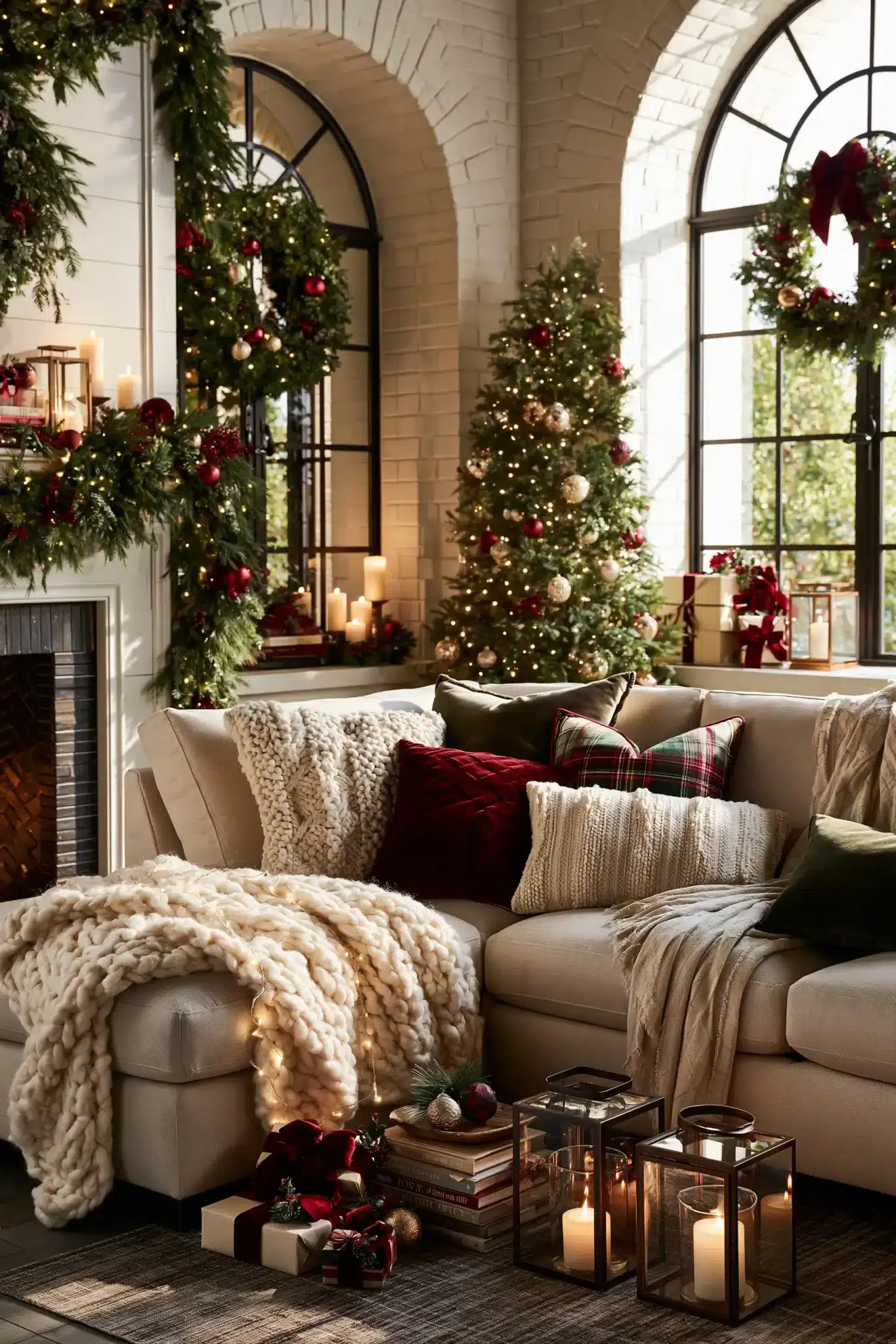 29 Classic Christmas Decor Ideas That Show Up in Every Family Photo classic christmas decor
