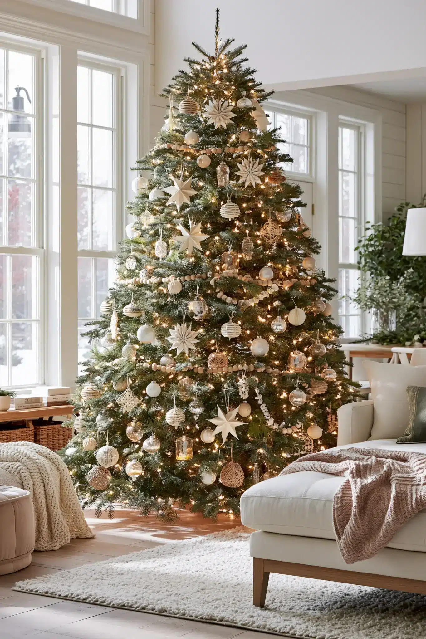 29 Christmas Tree Decor Ideas That Keep the Tree From Looking Busy christmas tree decor ideas