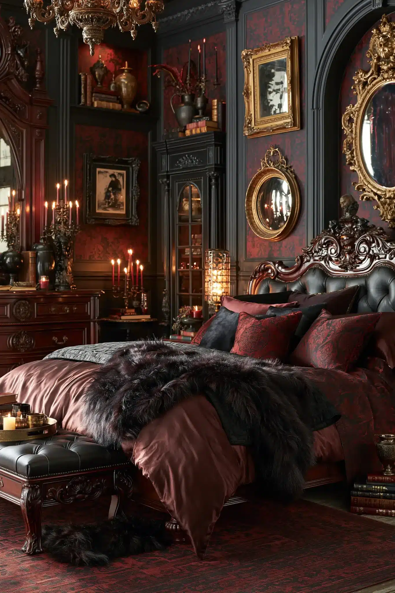 29 Gothic Bedroom Ideas for a Space That Feels Quiet, Not Creepy gothic bedroom