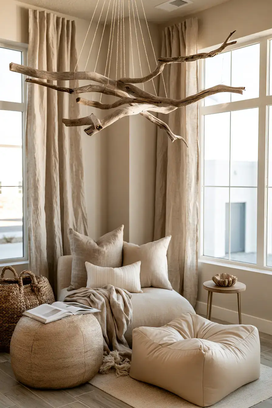 29 Driftwood Decor Ideas with a Weathered Wall Shelf
