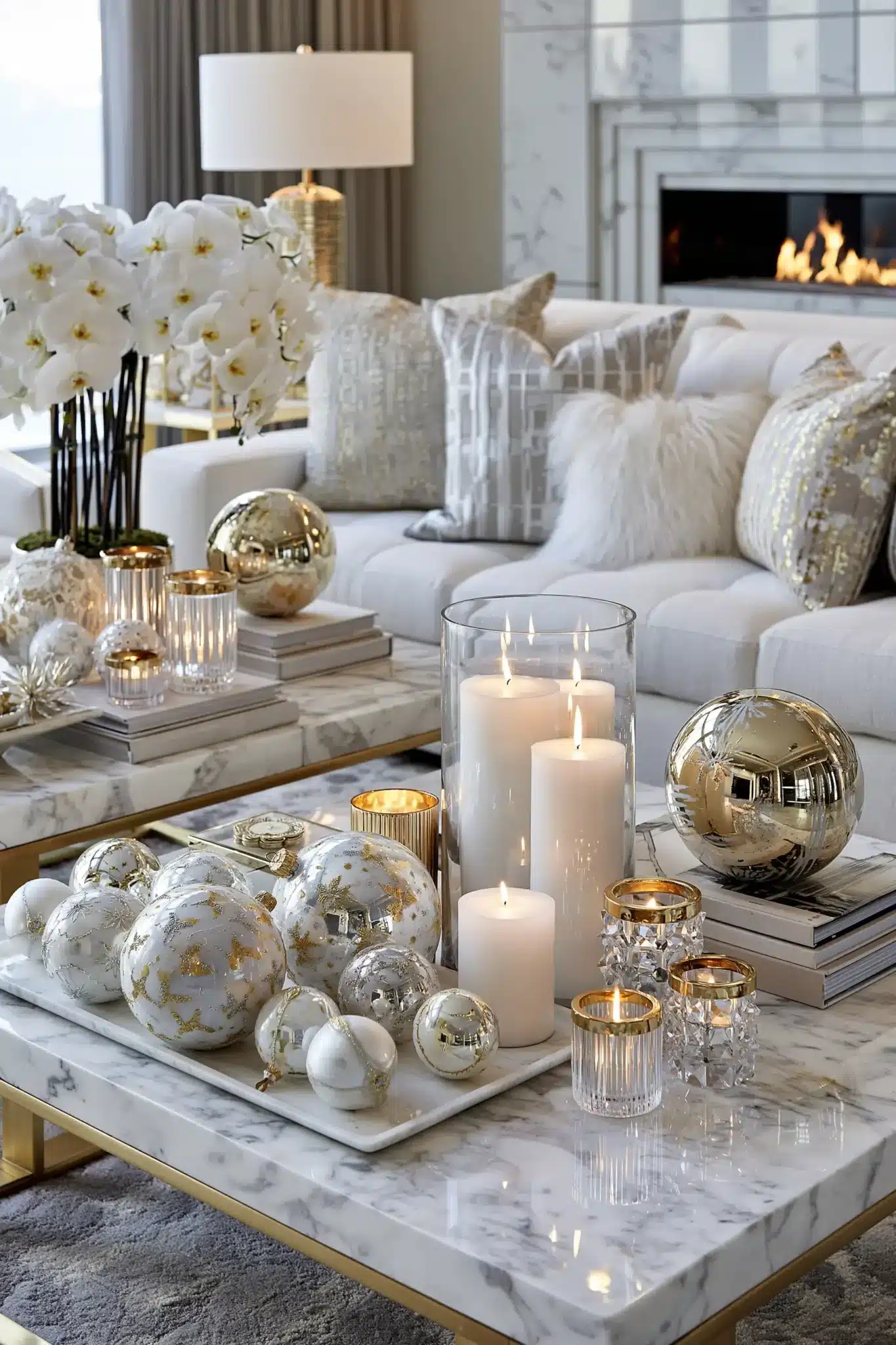 29 White Christmas Decor Ideas That Keep the Season Soft and Quiet white christmas decor