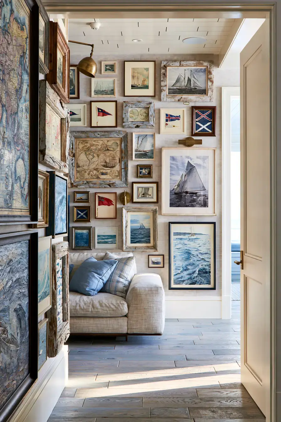 29 Nautical Decor Ideas with a Rope Mirror 29 Nautical Decor Ideas with a Rope Mirror