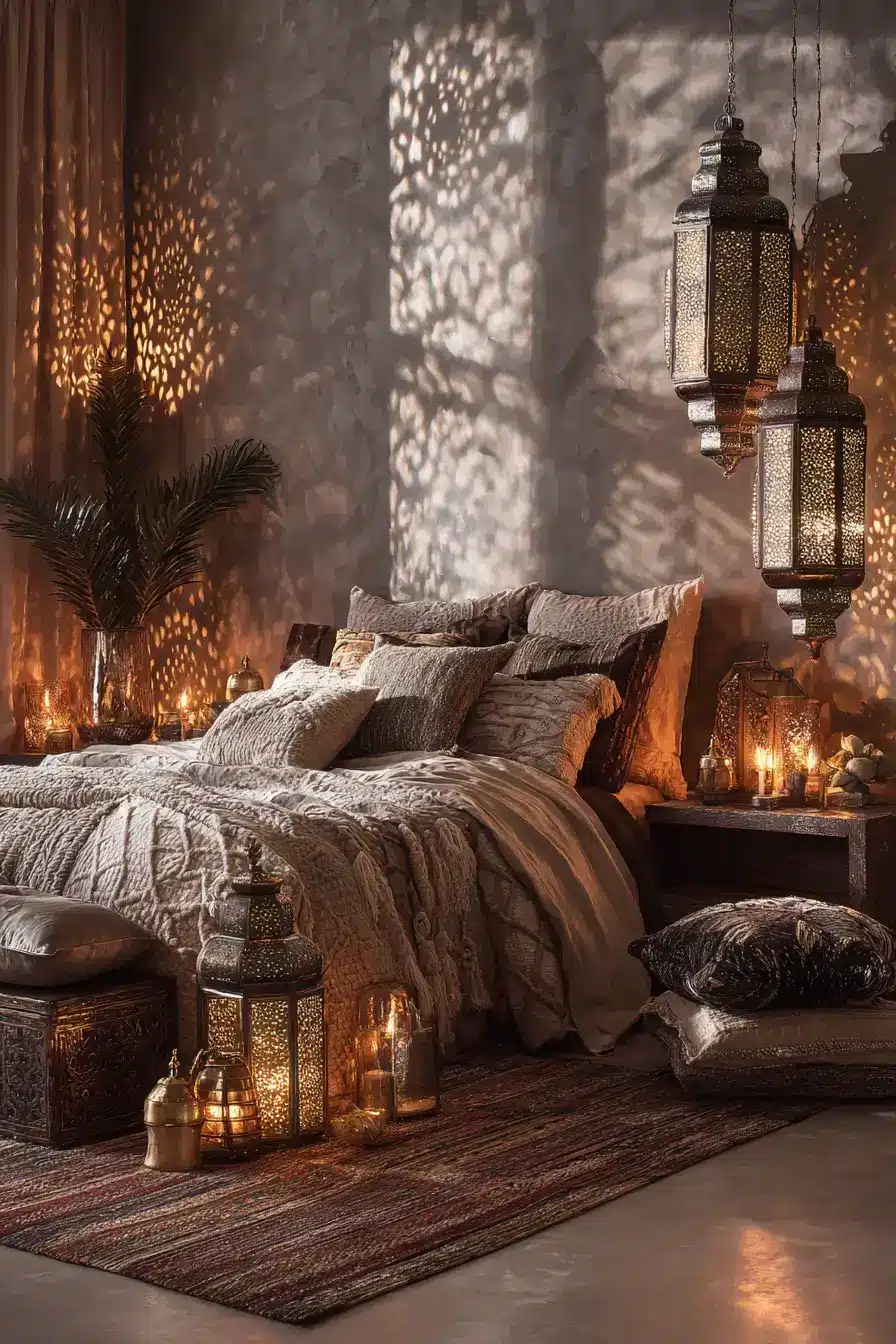 29 Boho Bedroom Lighting Ideas with a Rattan Pendant 29 Boho Bedroom Lighting Ideas with a Rattan Pendant