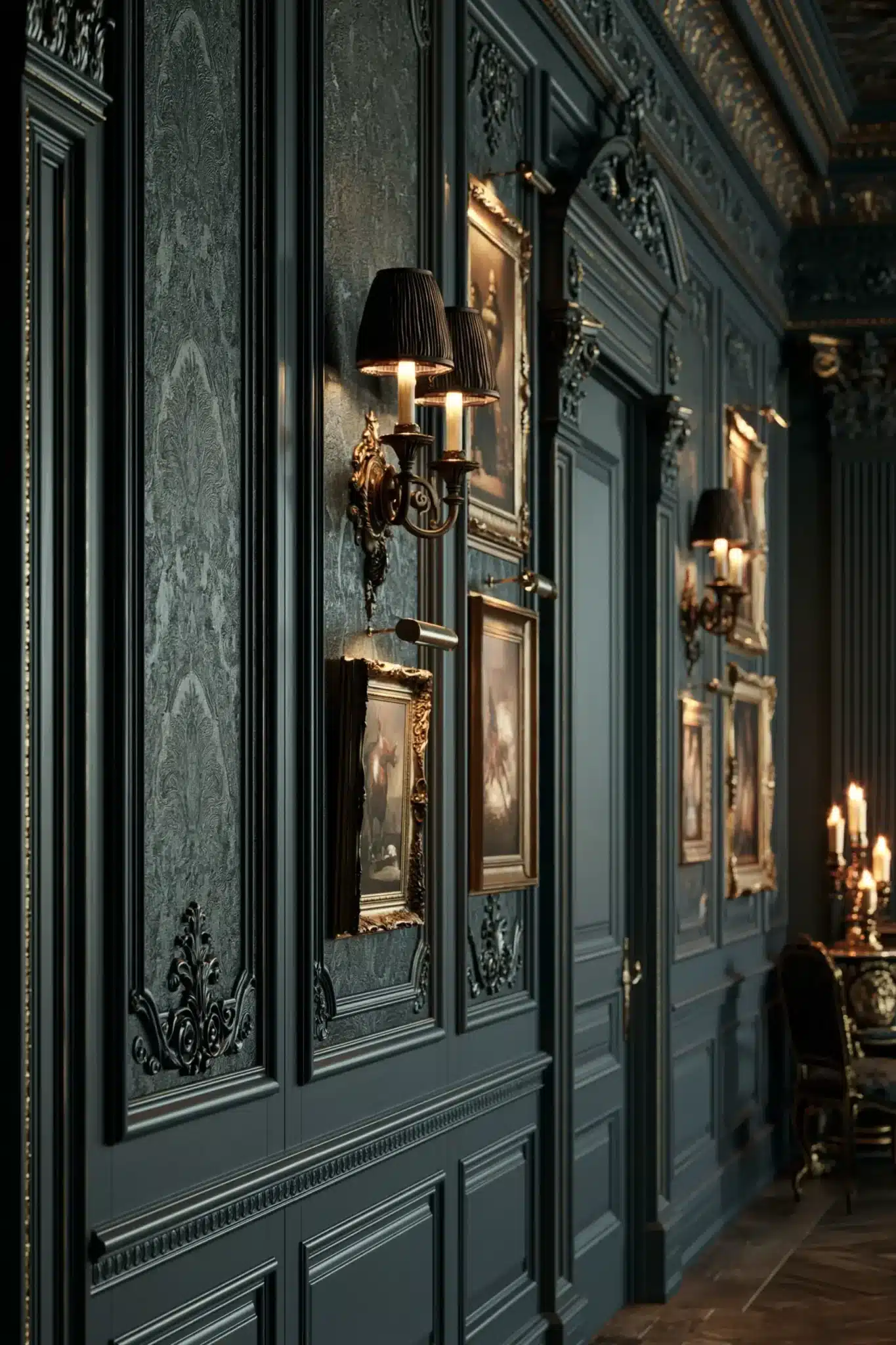 29 Victorian Gothic Decor Ideas for a Study With Pattern and Depth victorian gothic decor