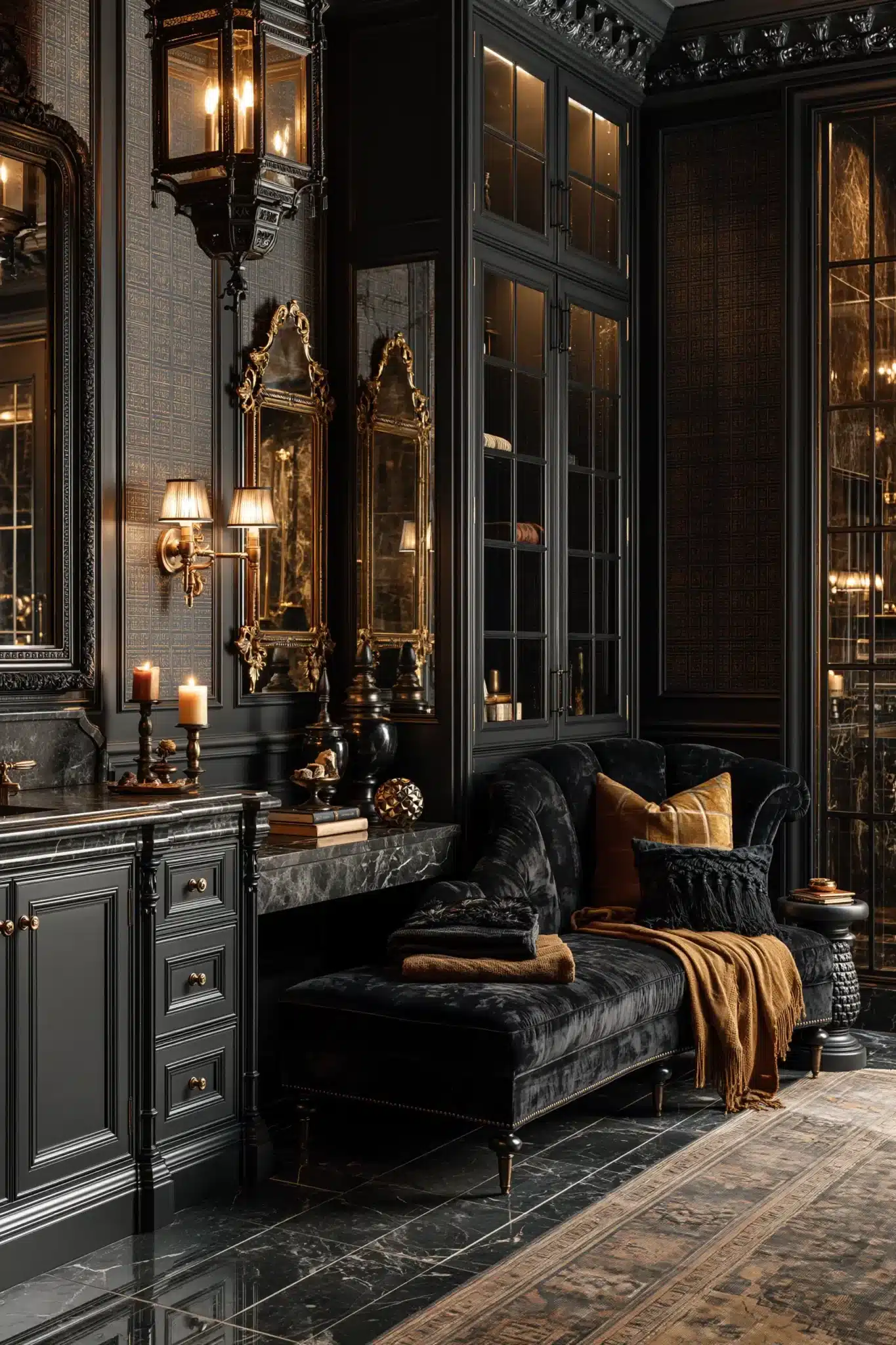 29 Gothic Bathroom Ideas for a Room With Real Atmosphere gothic bathroom