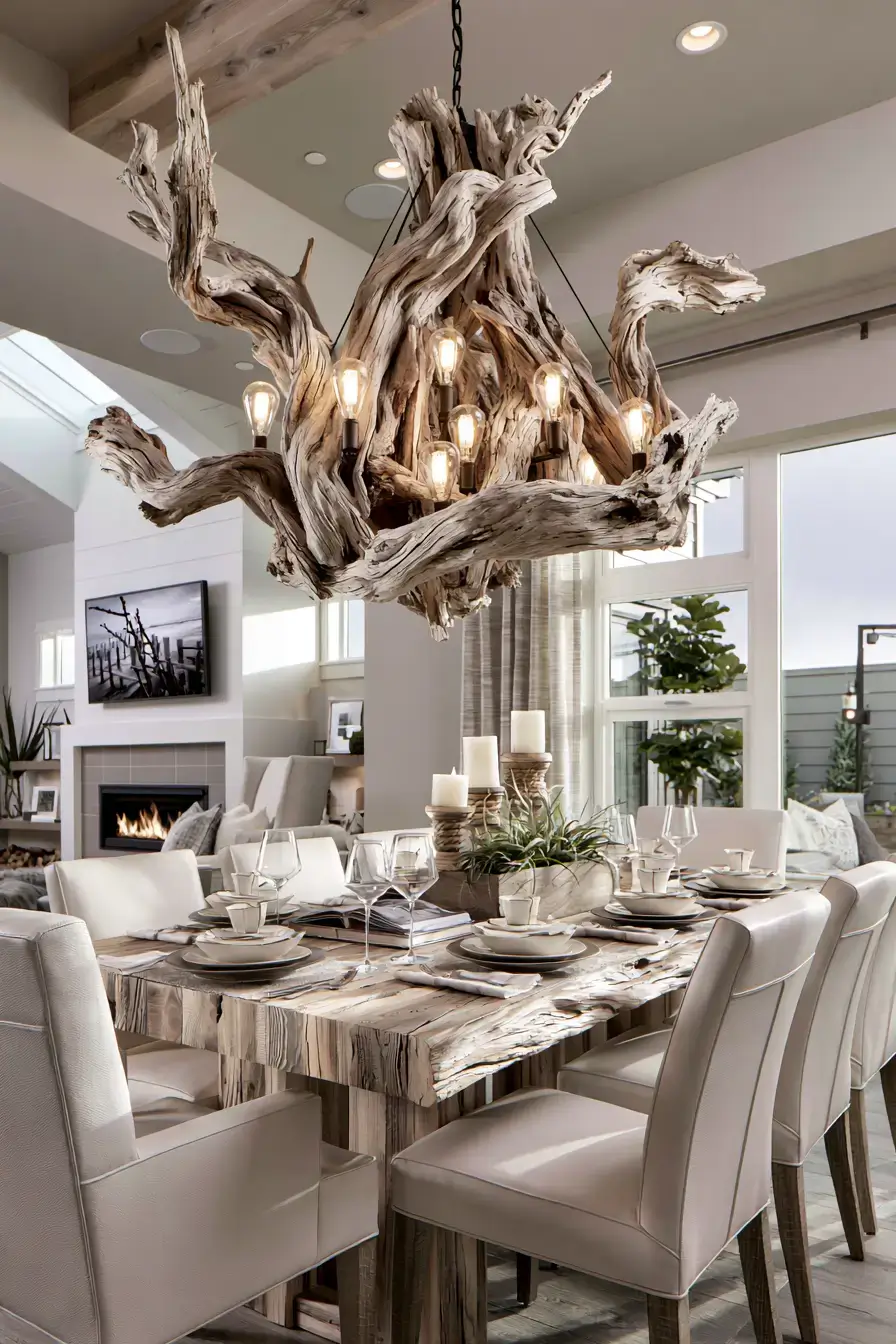 29 Driftwood Decor Ideas with a Weathered Wall Shelf
