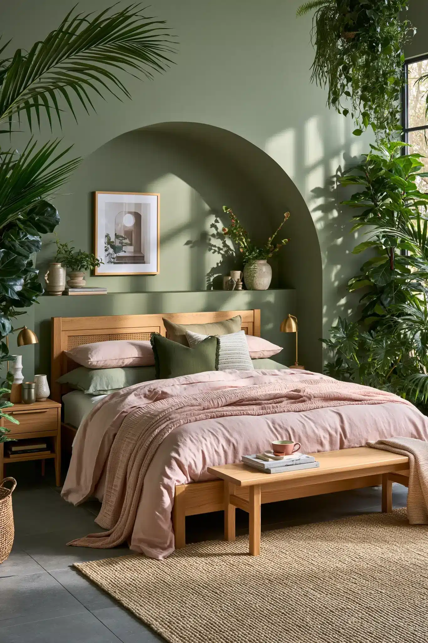 29 Sage Green and Blush Bedroom Ideas for a Room That Feels Gentle sage green and blush bedroom