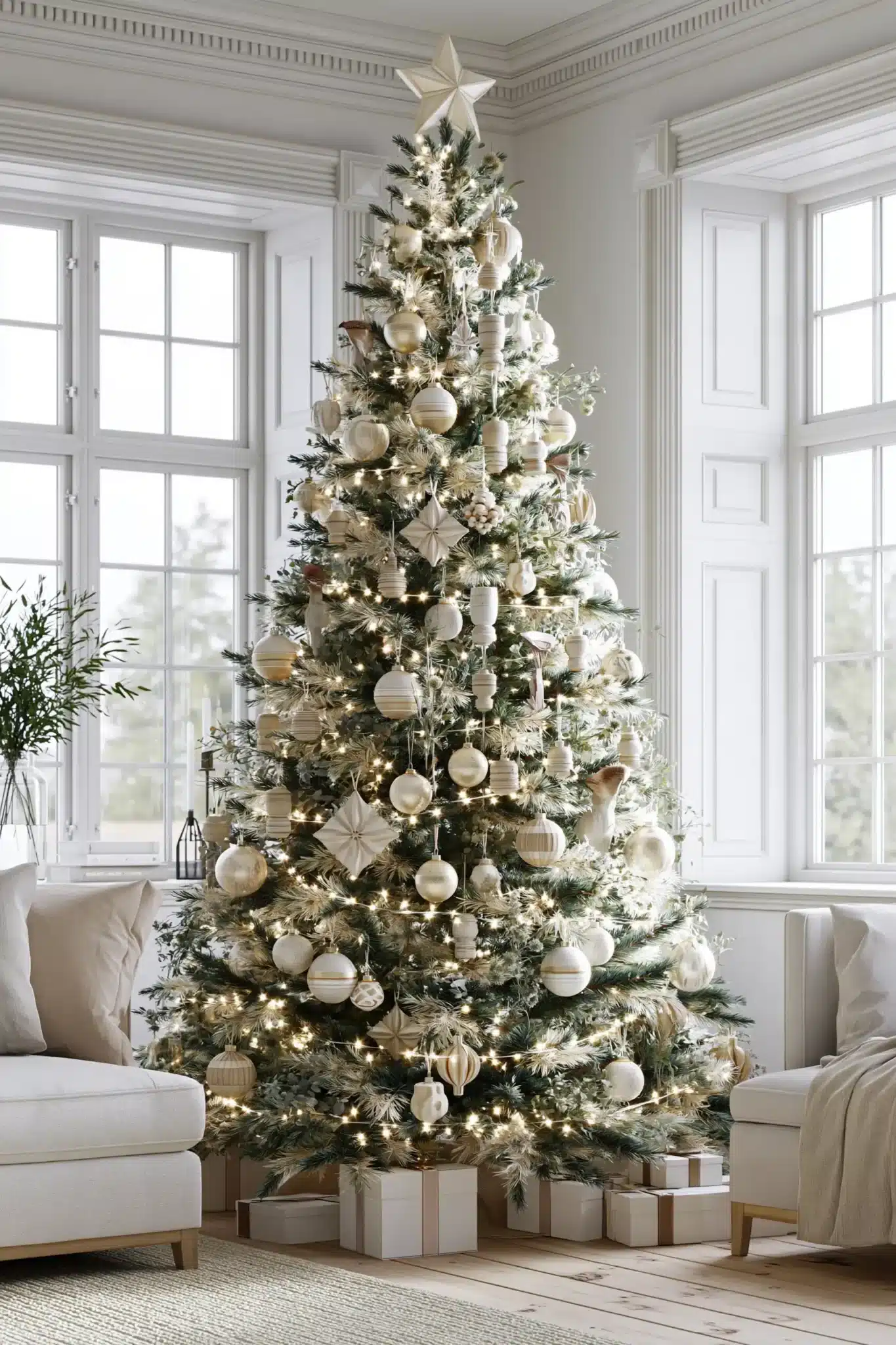 29 Christmas Tree Decor Ideas That Keep the Tree From Looking Busy christmas tree decor ideas