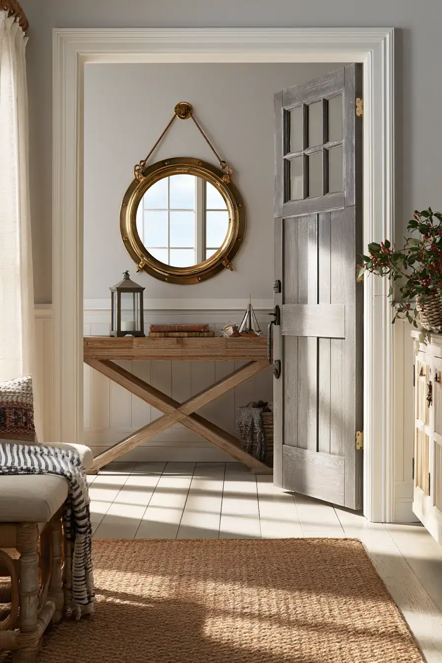 29 Vintage Nautical Decor Ideas with an Old Brass Telescope
