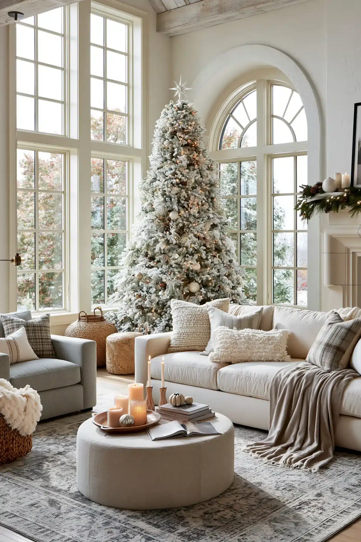 29 White Christmas Decor Ideas That Keep the Season Soft and Quiet white christmas decor