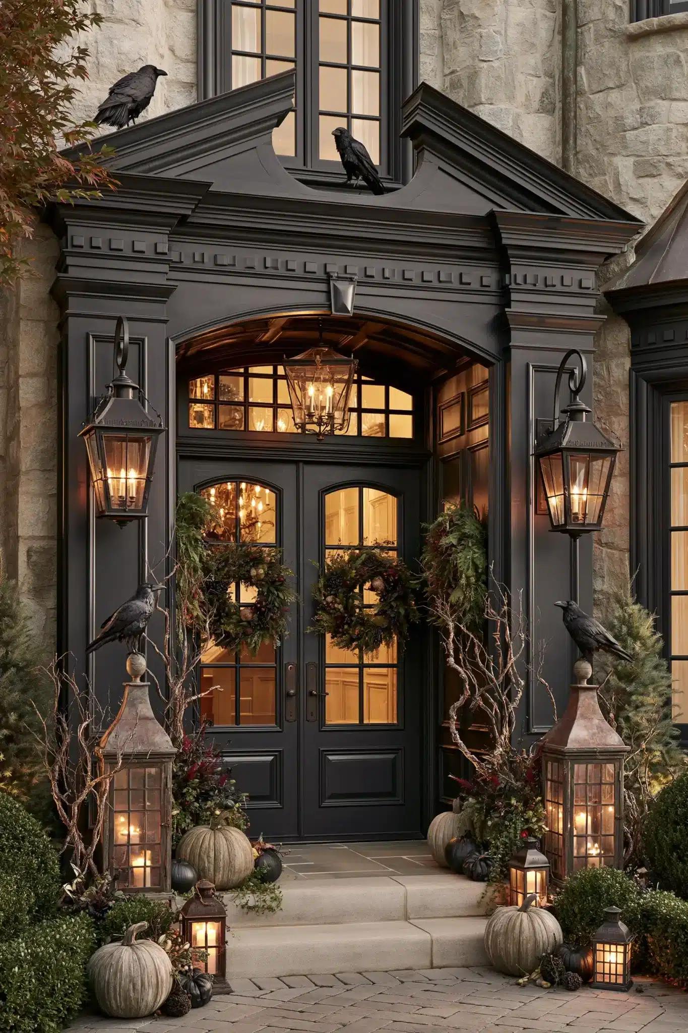 29 Halloween Porch Ideas for an Entry That Welcomes, Not Warns halloween porch ideas