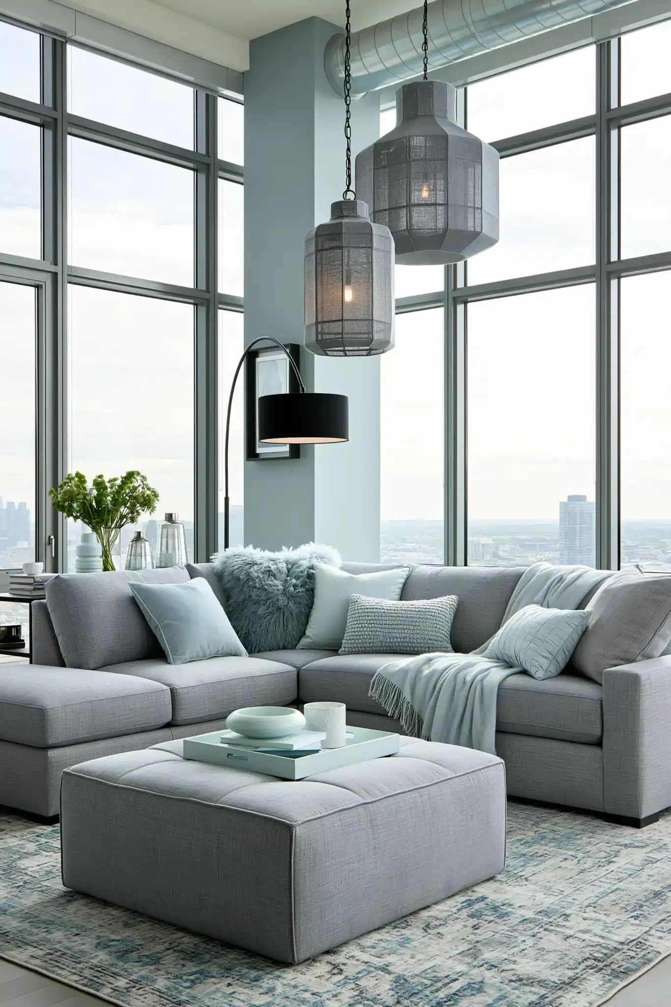 29 Light Blue and Grey Living Room Ideas for a Room That Feels Uncluttered light blue and grey living room