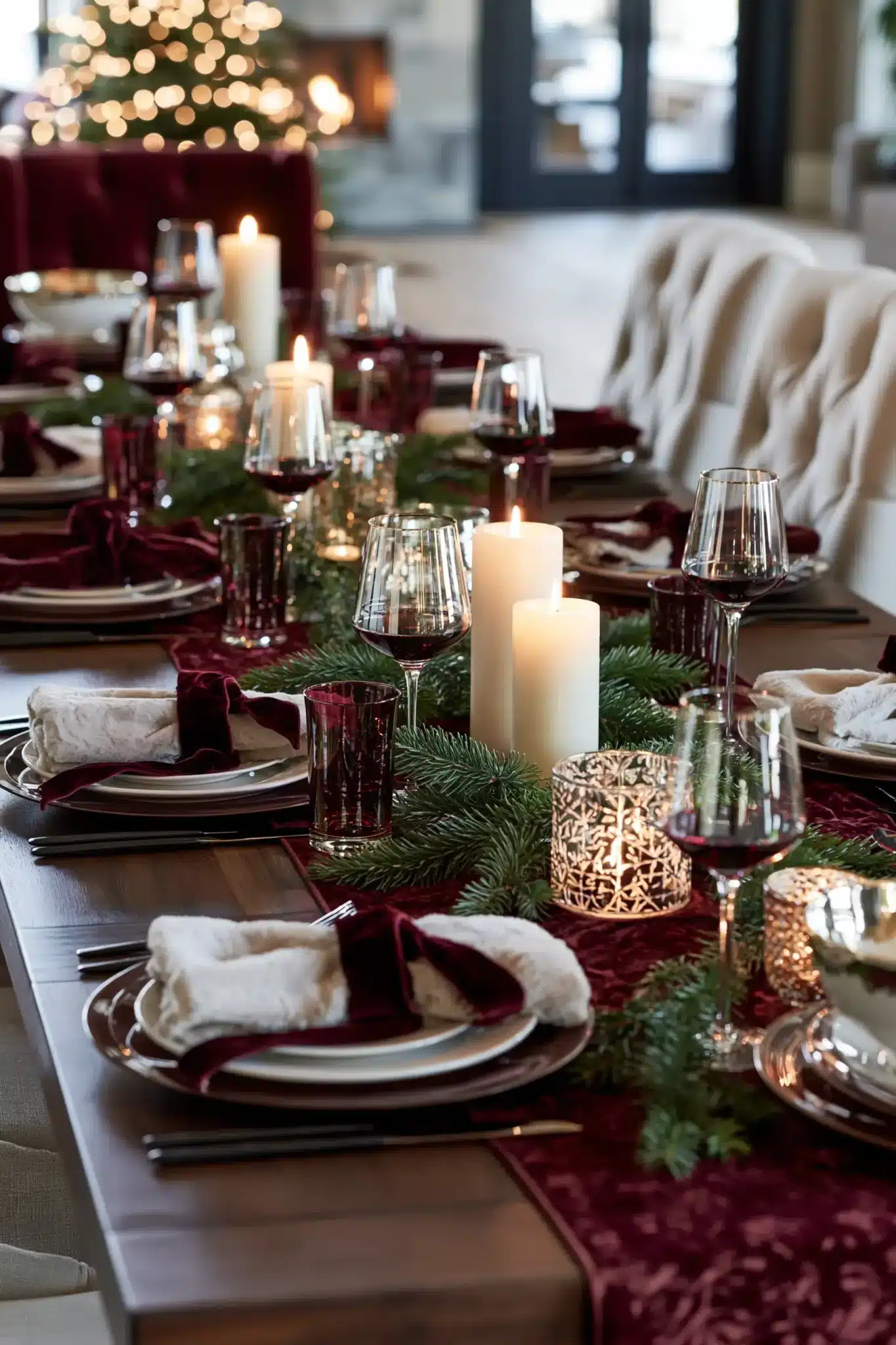 29 Christmas Table Decor Ideas for a Spread That Is Easy to Reset christmas table decor