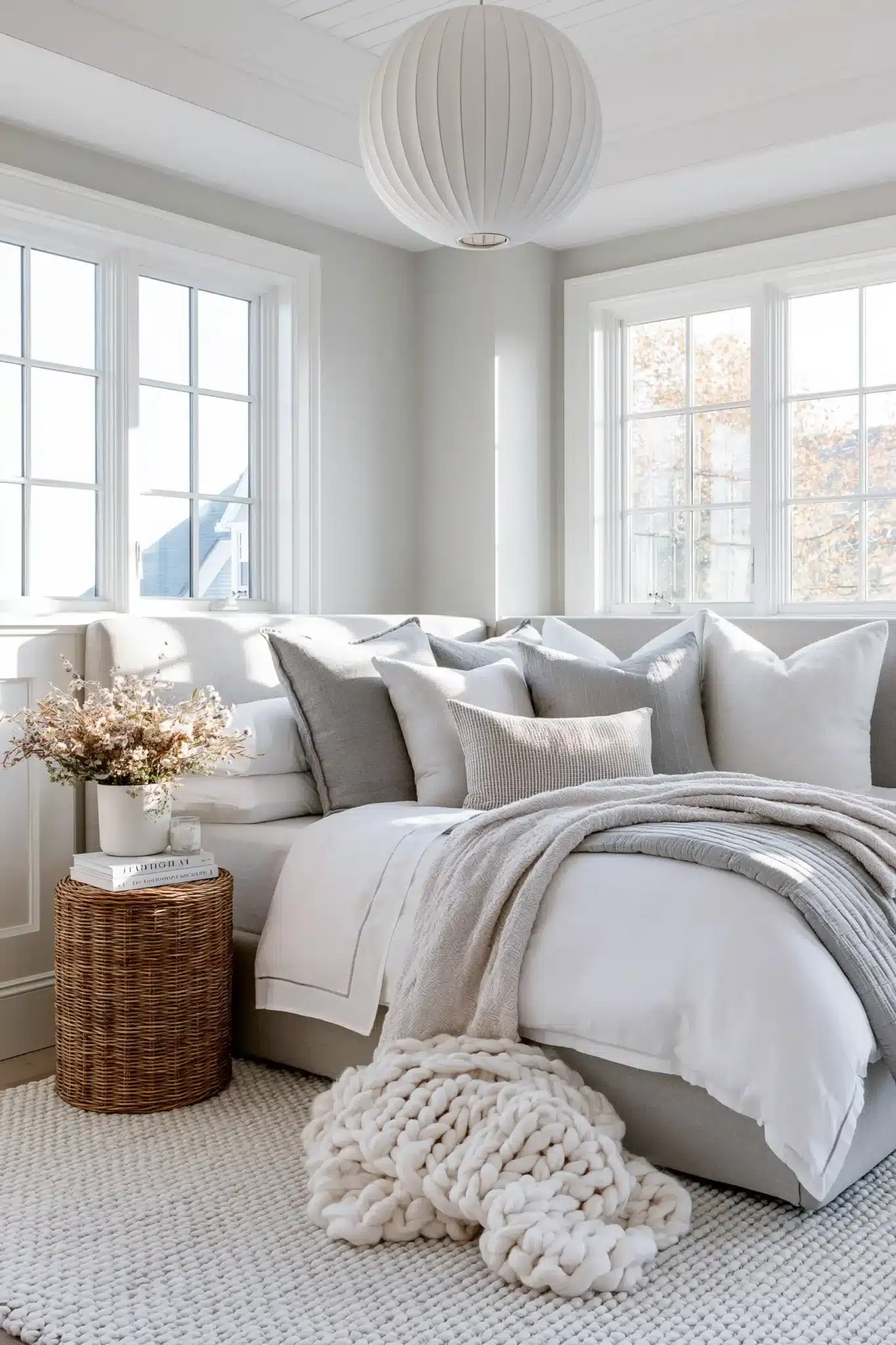 29 Grey and White Bedroom Ideas for a Space That Stays Timeless grey and white bedroom ideas