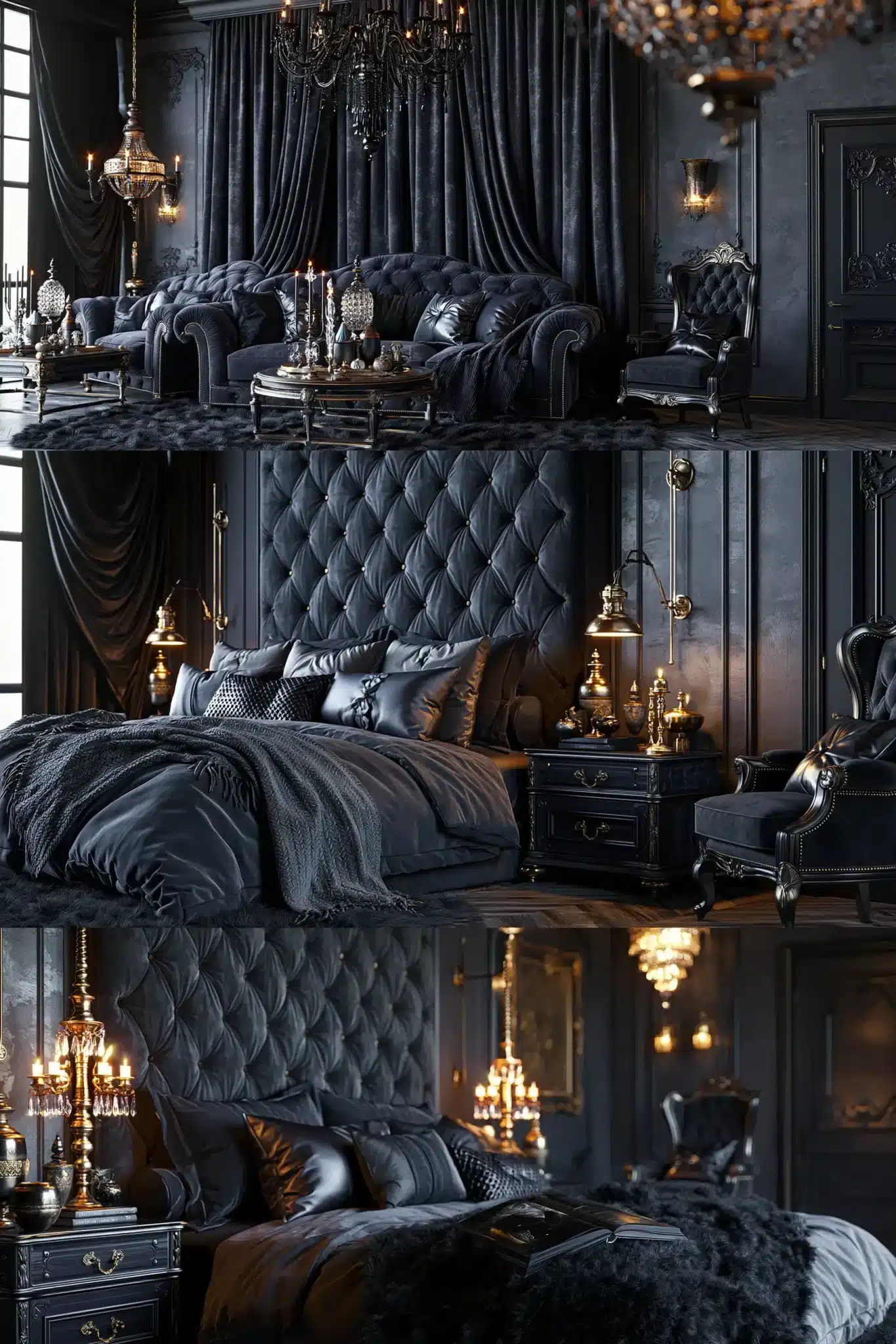 29 Gothic Bedroom Ideas for a Space That Feels Quiet, Not Creepy gothic bedroom