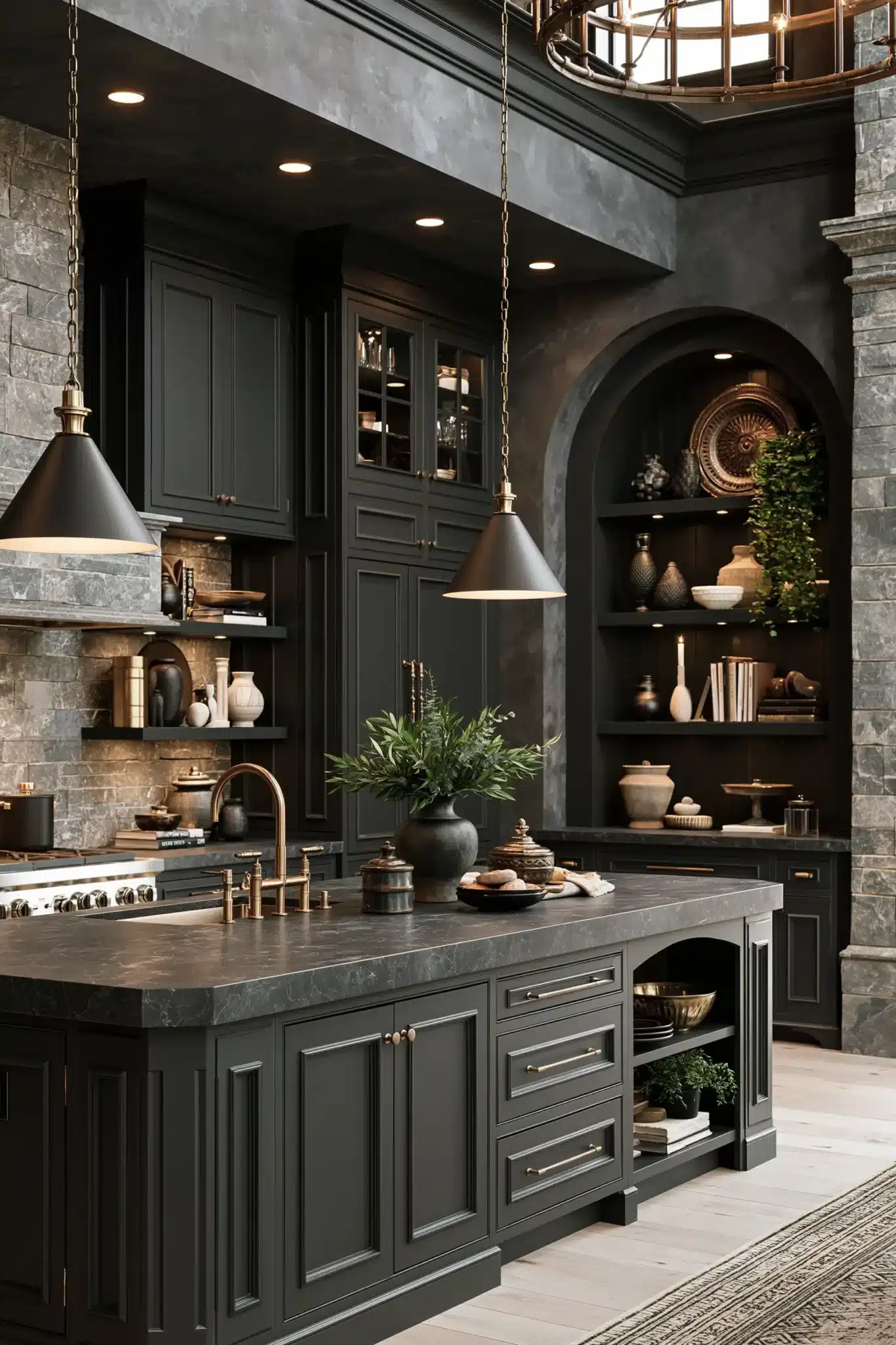 29 Gothic Kitchen Ideas for a Cook Space With a Moody Edge gothic kitchen