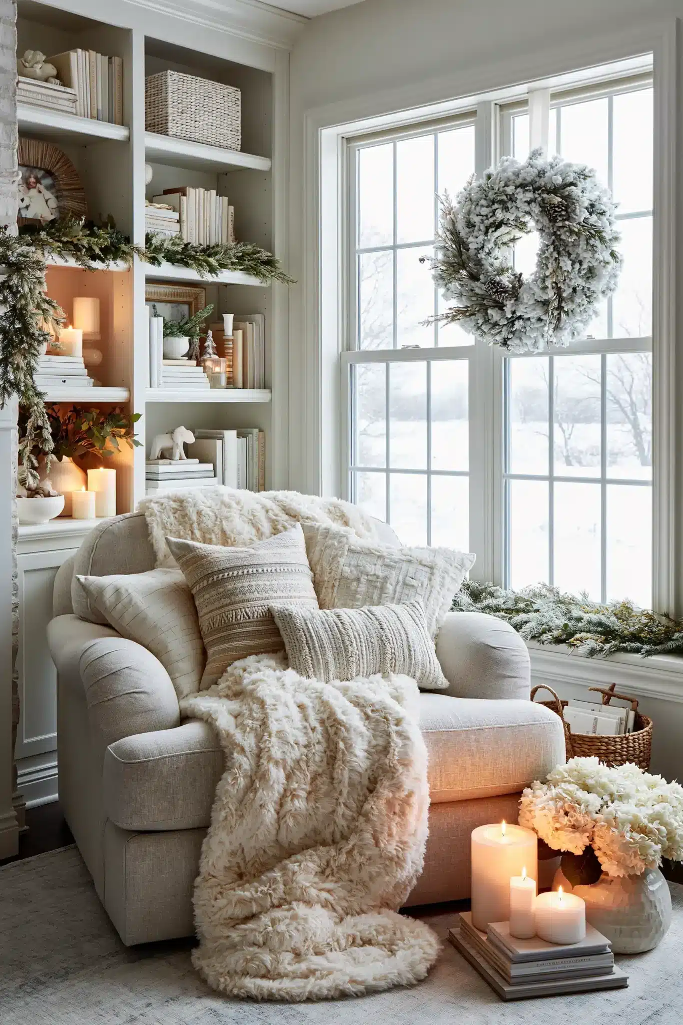 29 White Christmas Decor Ideas That Keep the Season Soft and Quiet white christmas decor