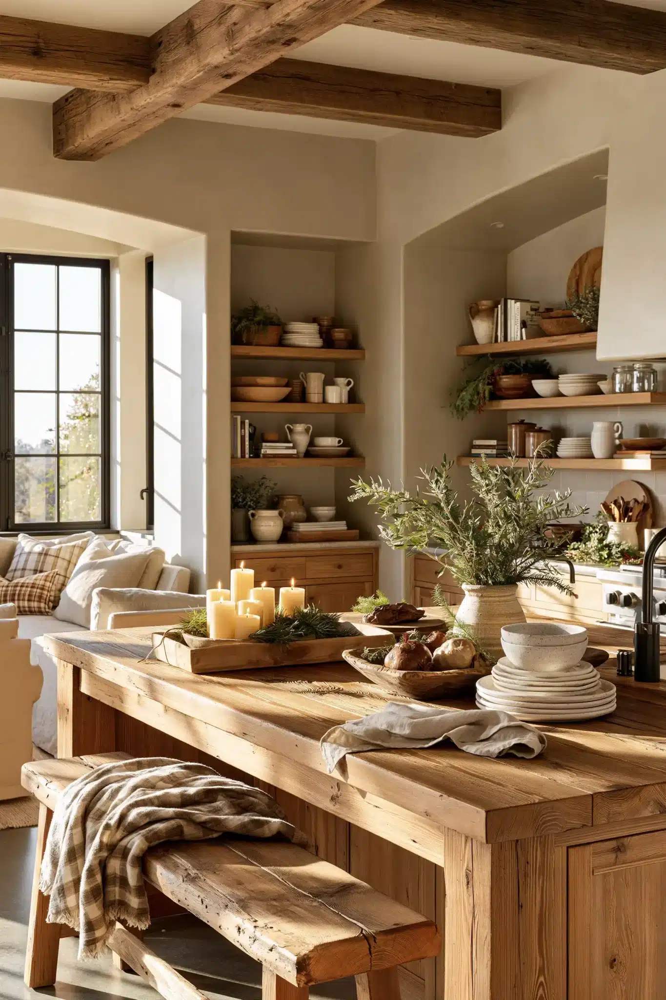 29 Christmas Kitchen Decor Ideas That Make the Heart of the Home Feel Like the Holidays christmas kitchen decor