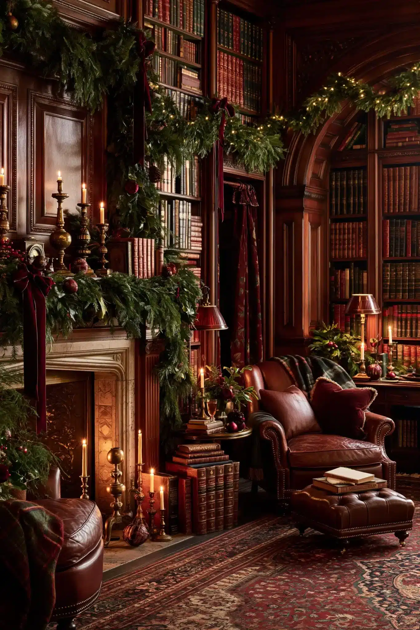29 Moody Christmas Decor Ideas That Turn Long Evenings Into the Point moody christmas decor