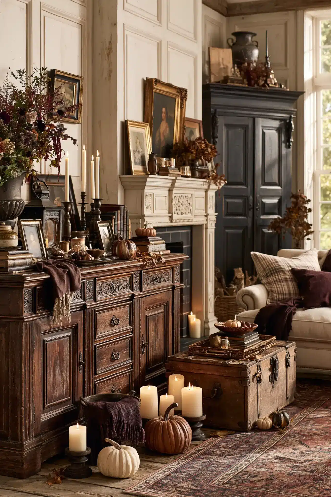 29 Vintage Halloween Decor Ideas That Carry a Little Old-School Charm vintage halloween decor