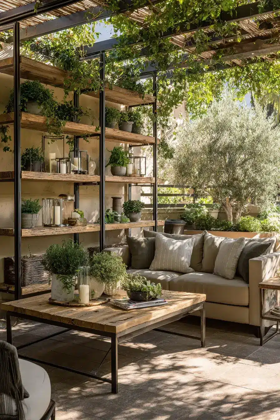 29 Salvage Yard Decor Ideas with a Reclaimed Beam Shelf