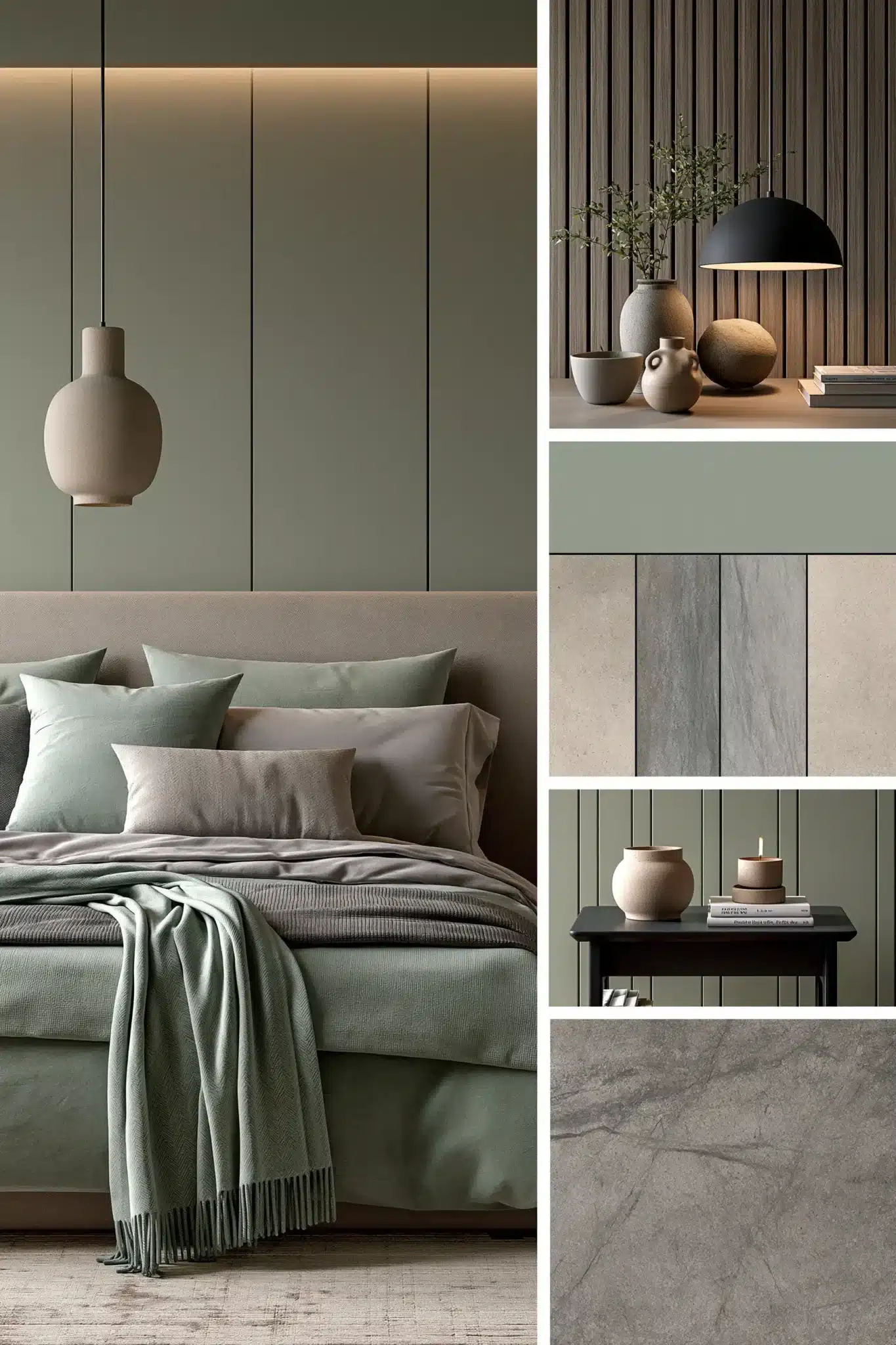 29 Sage Green and Grey Bedroom Ideas for a Space That Stays Soft sage green and grey bedroom