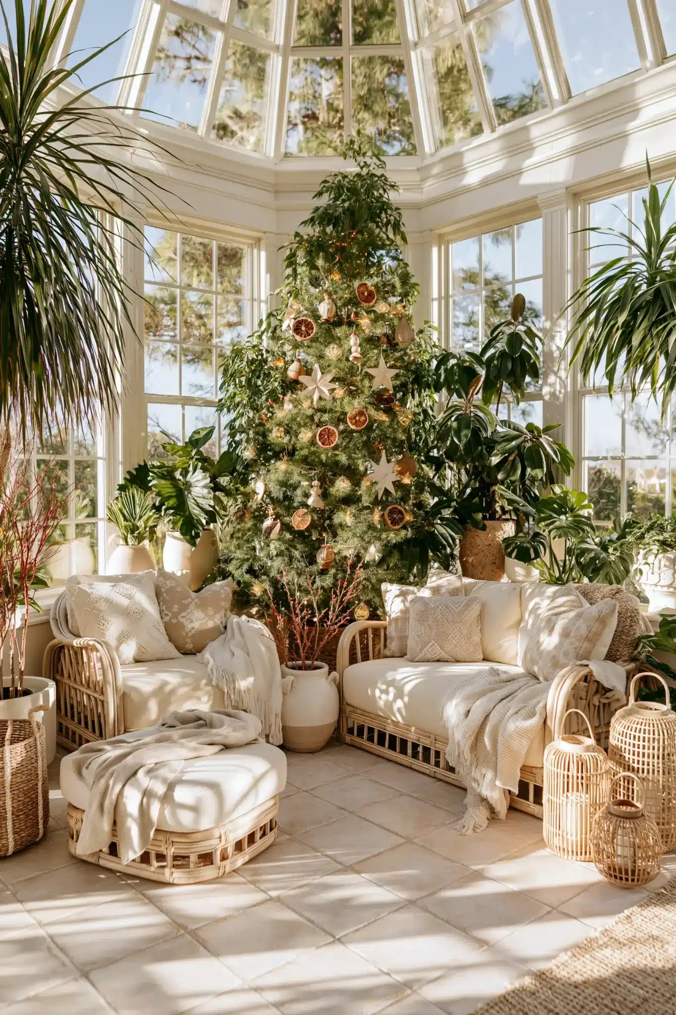 29 Boho Christmas Decor Ideas That Mix the Handmade and the Worn boho christmas decor