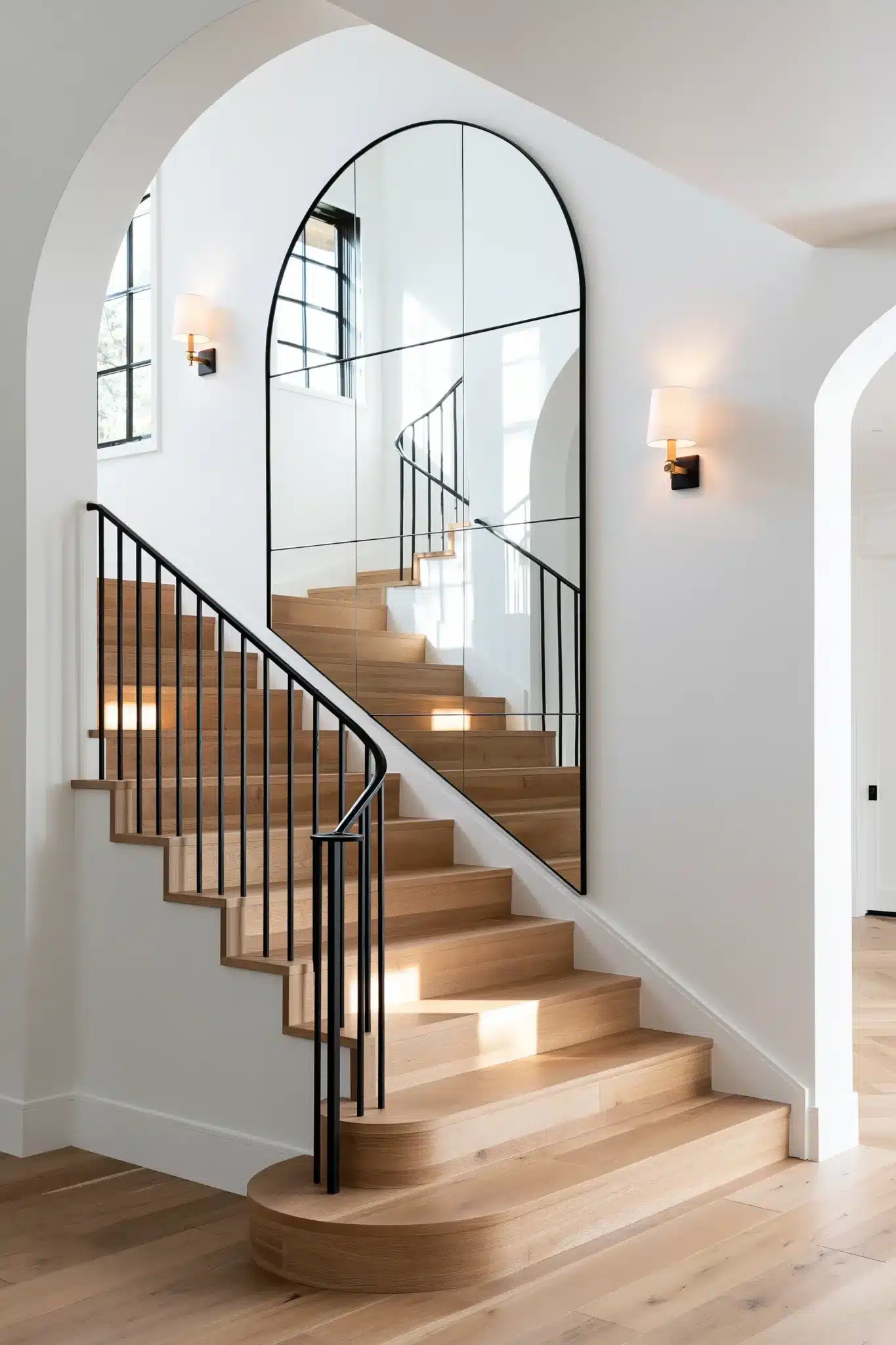 29 Staircase Wall Decor Ideas for a Climb That Feels Curated staircase wall decor