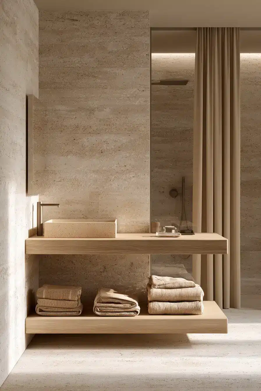 29 Stone Bathroom Ideas for a Calm, Spa-Like Room stone bathroom