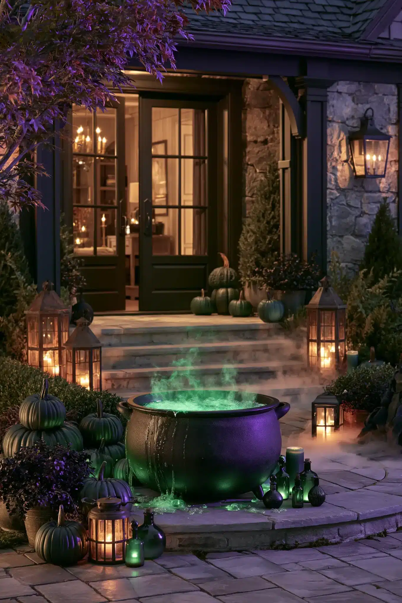 29 Halloween Porch Ideas for an Entry That Welcomes, Not Warns halloween porch ideas