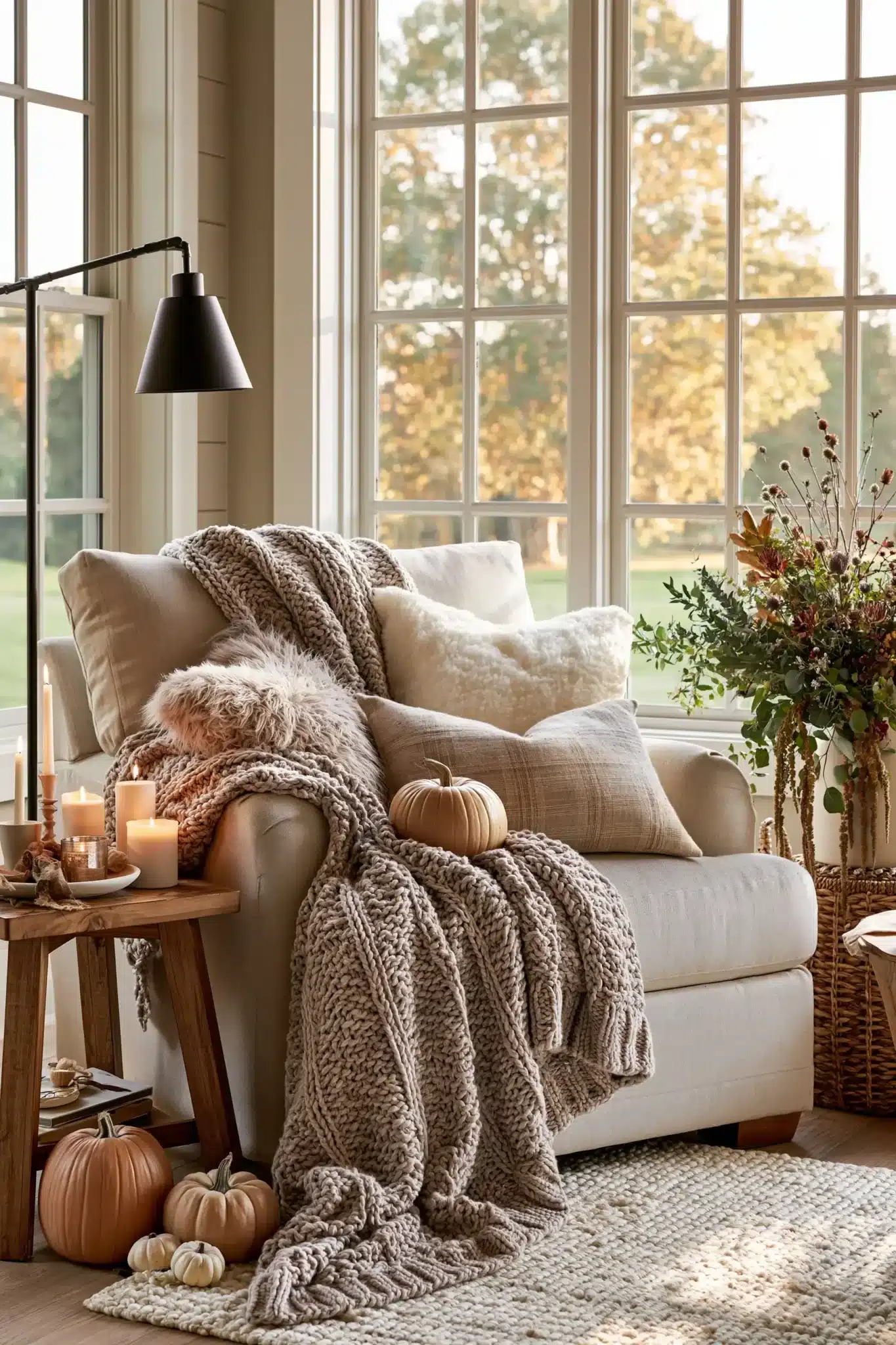 29 Fall Thanksgiving Decor Ideas That Bring the Whole Season Indoors fall thanksgiving decor