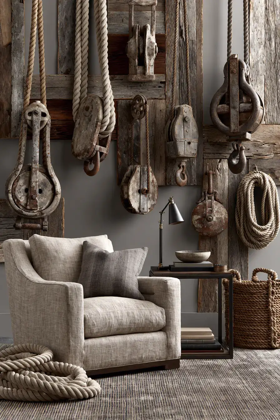 29 Rustic Nautical Decor Ideas with a Driftwood Beam 29 Rustic Nautical Decor Ideas with a Driftwood Beam