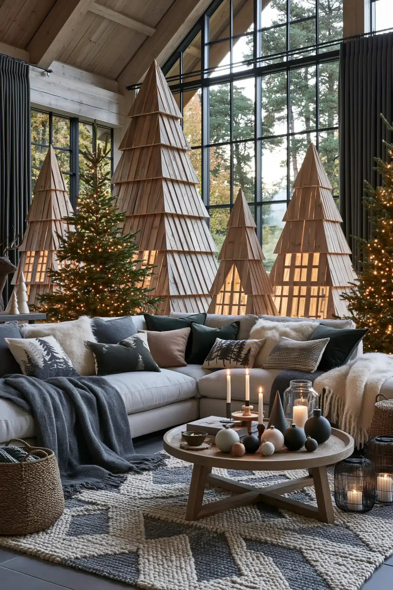 29 Modern Christmas Decor Ideas That Let a Few Clean Choices Speak modern christmas decor