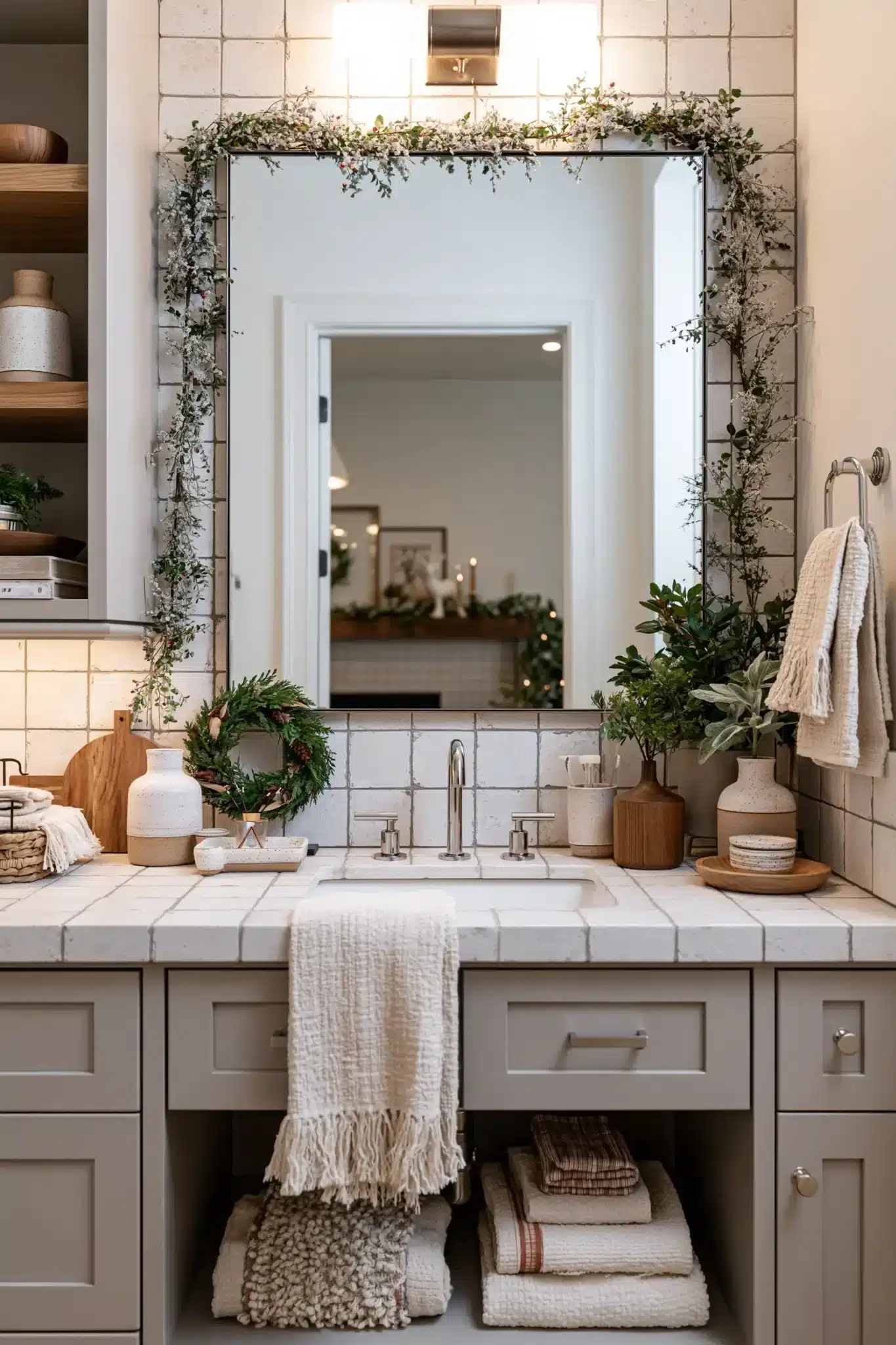 29 Neutral Christmas Decor Ideas That Age Better Than Bright Trends neutral christmas decor