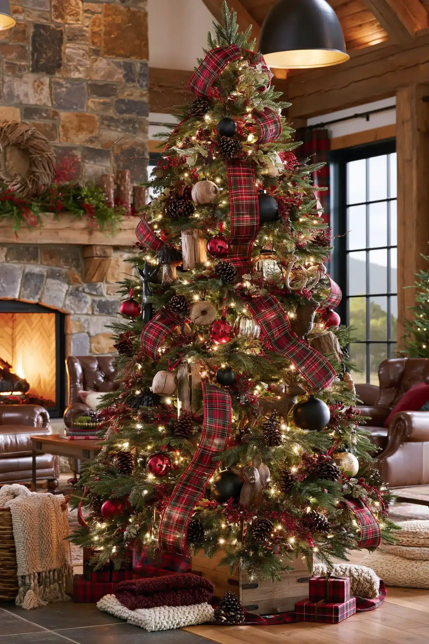 29 Christmas Tree Decor Ideas That Keep the Tree From Looking Busy christmas tree decor ideas