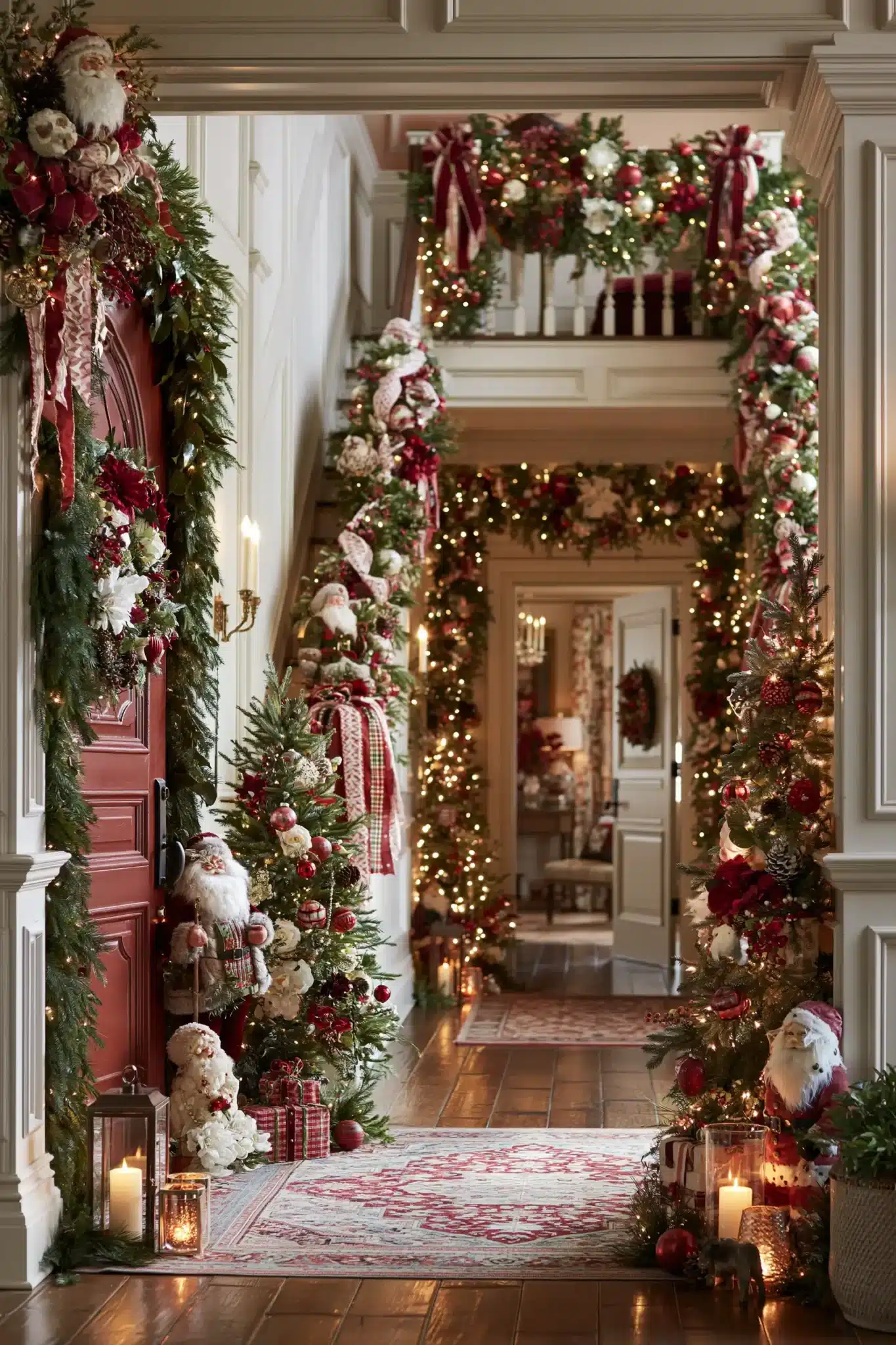 29 Hallway Christmas Decor Ideas Most People Forget to Dress hallway christmas decor