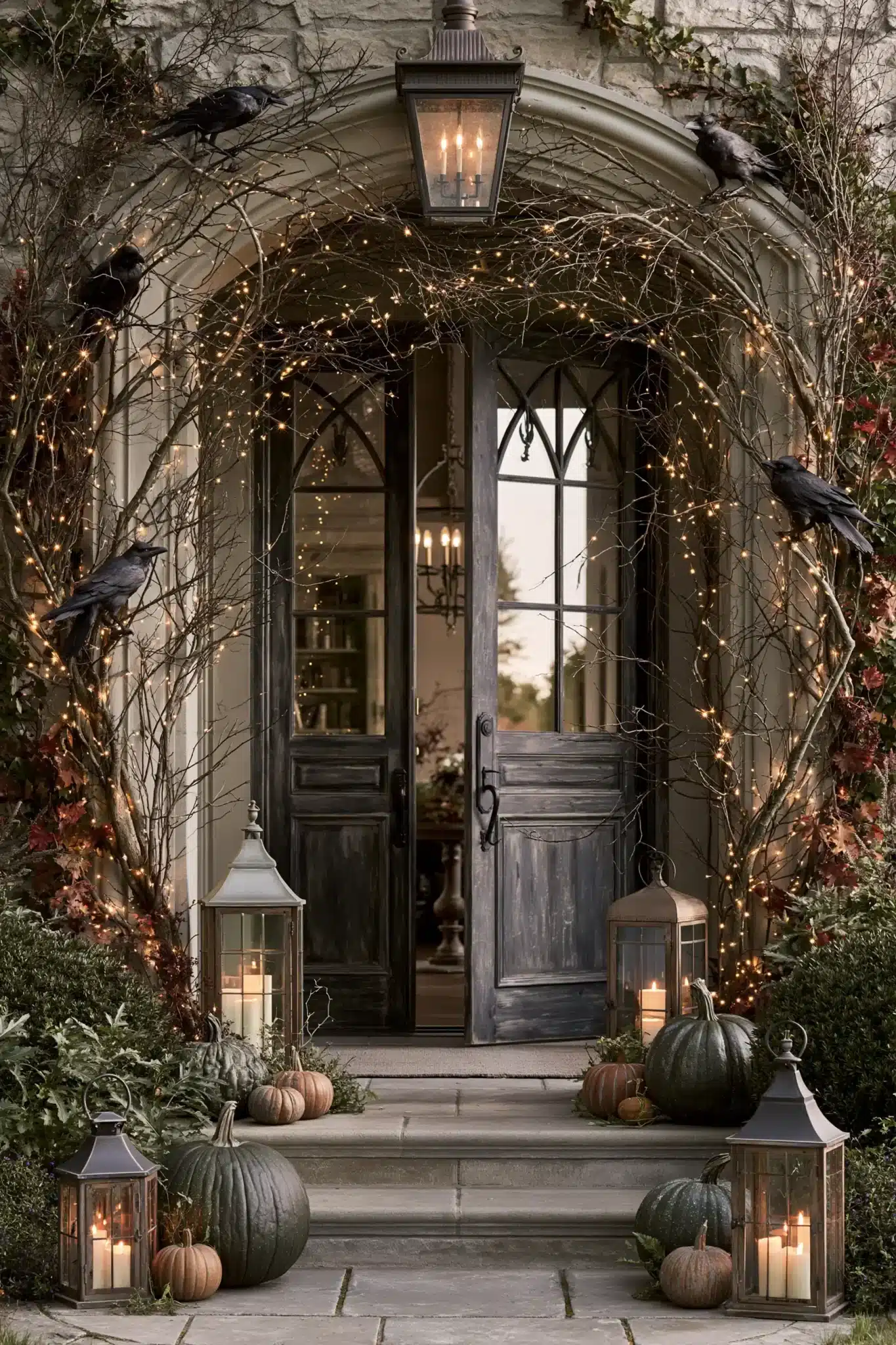29 Halloween Porch Ideas for an Entry That Welcomes, Not Warns halloween porch ideas