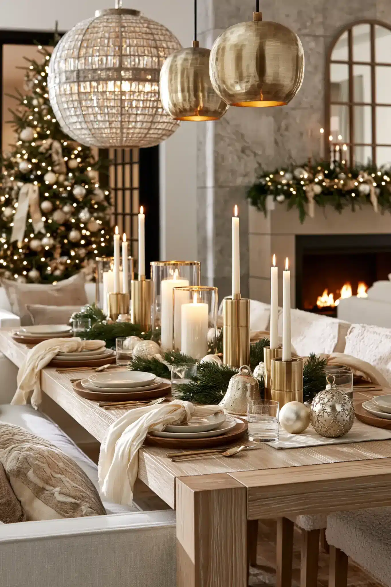 29 Modern Christmas Decor Ideas That Let a Few Clean Choices Speak modern christmas decor