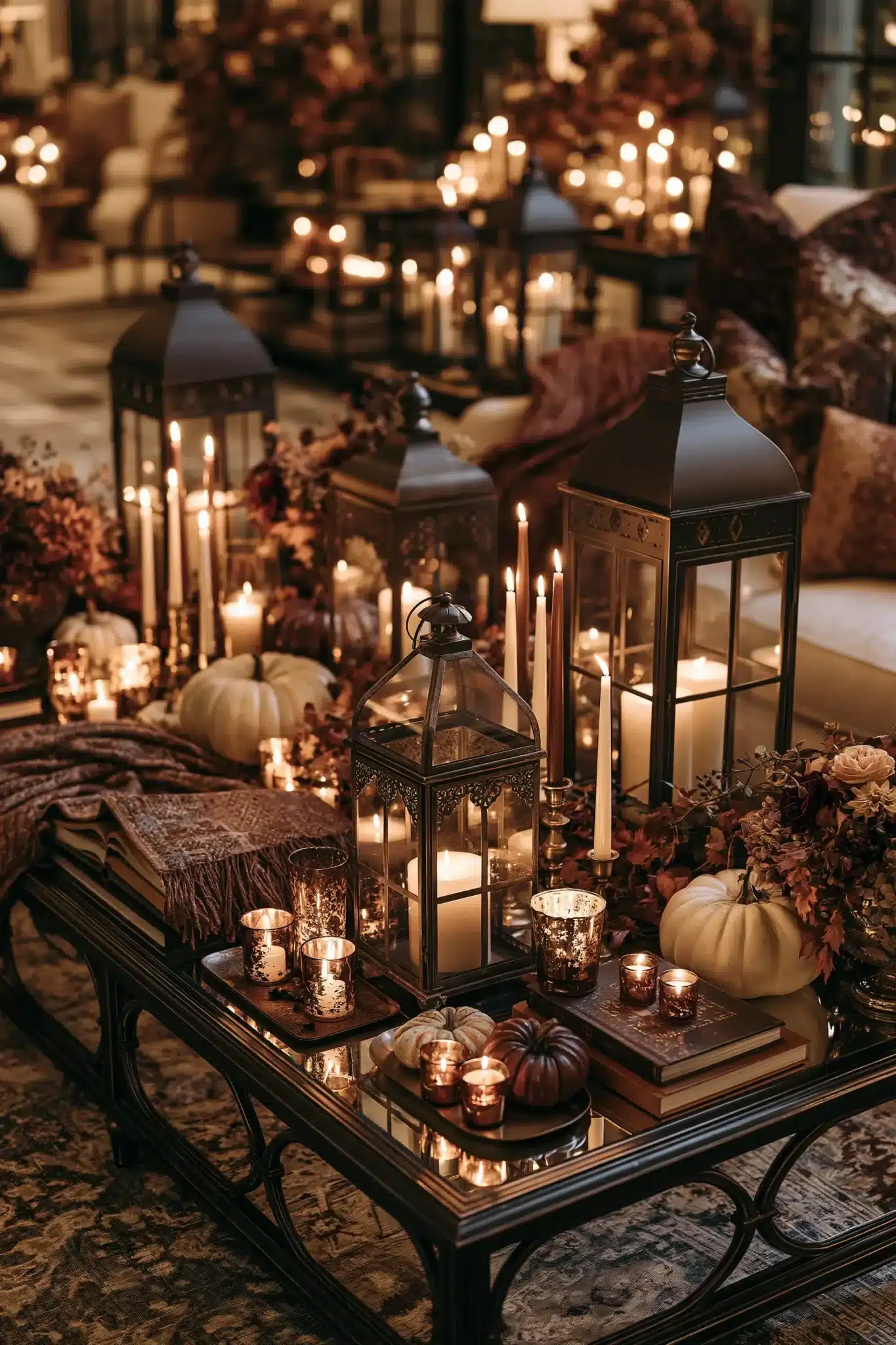 29 Fall Halloween Decor Ideas for a Season That Blends Both Holidays fall halloween decor