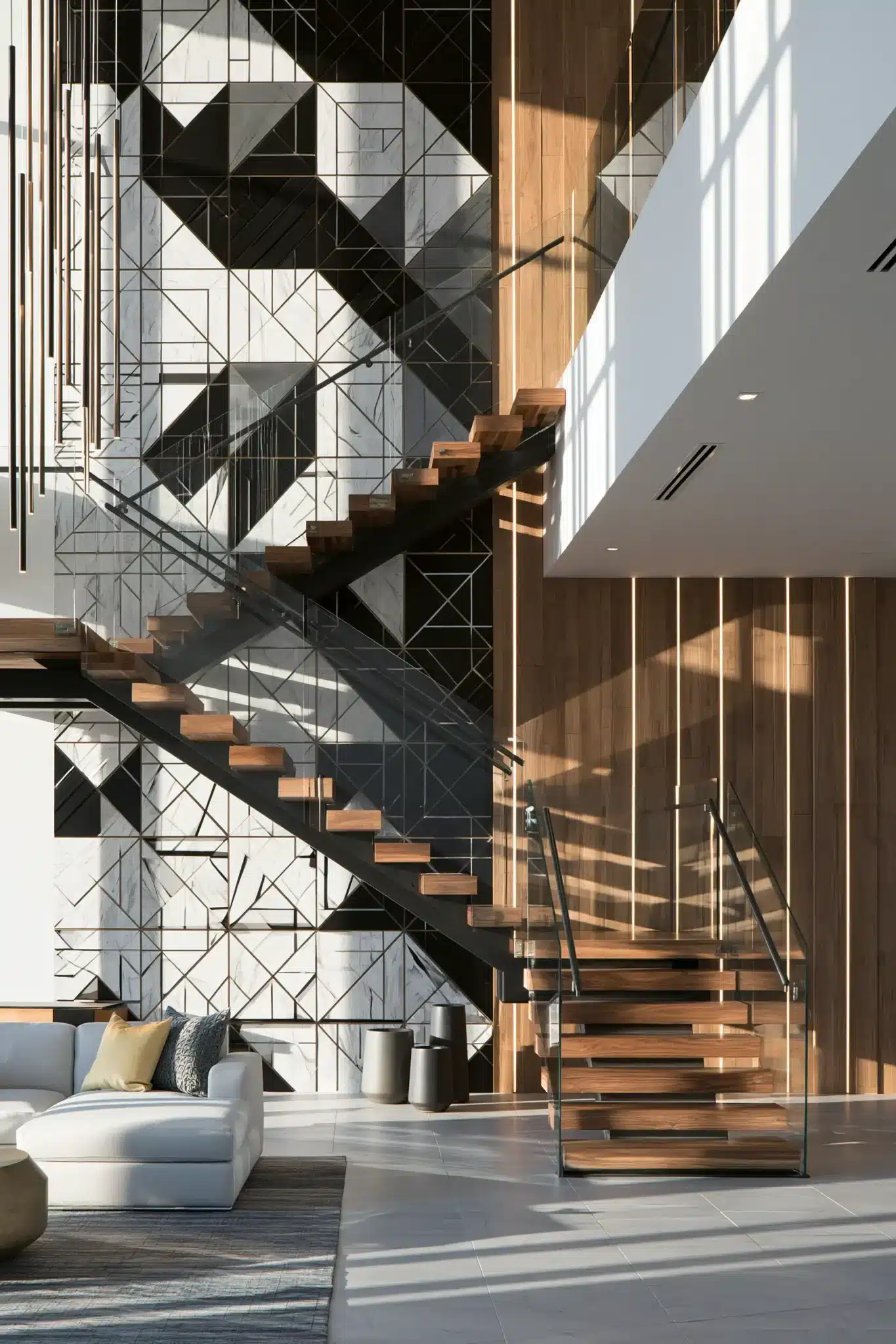 29 Staircase Wall Decor Ideas for a Climb That Feels Curated staircase wall decor