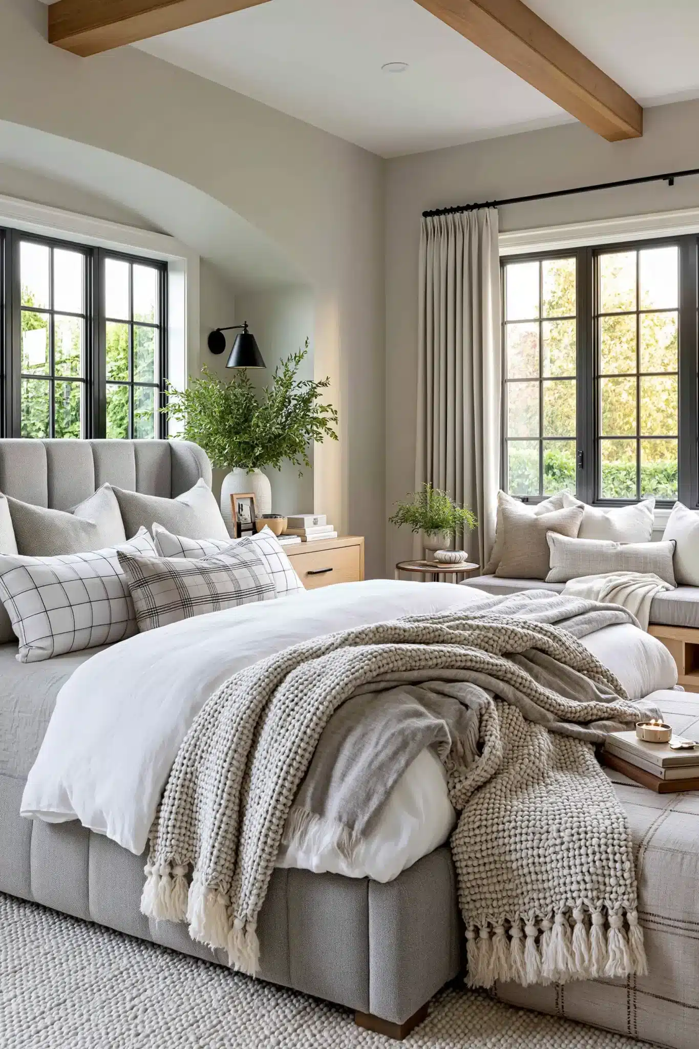 29 Grey and White Bedroom Ideas for a Space That Stays Timeless grey and white bedroom ideas