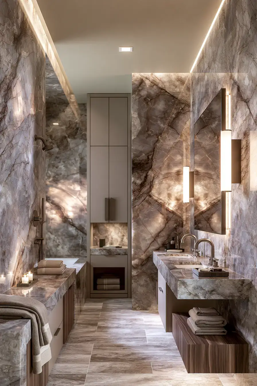 29 Stone Bathroom Ideas for a Calm, Spa-Like Room stone bathroom