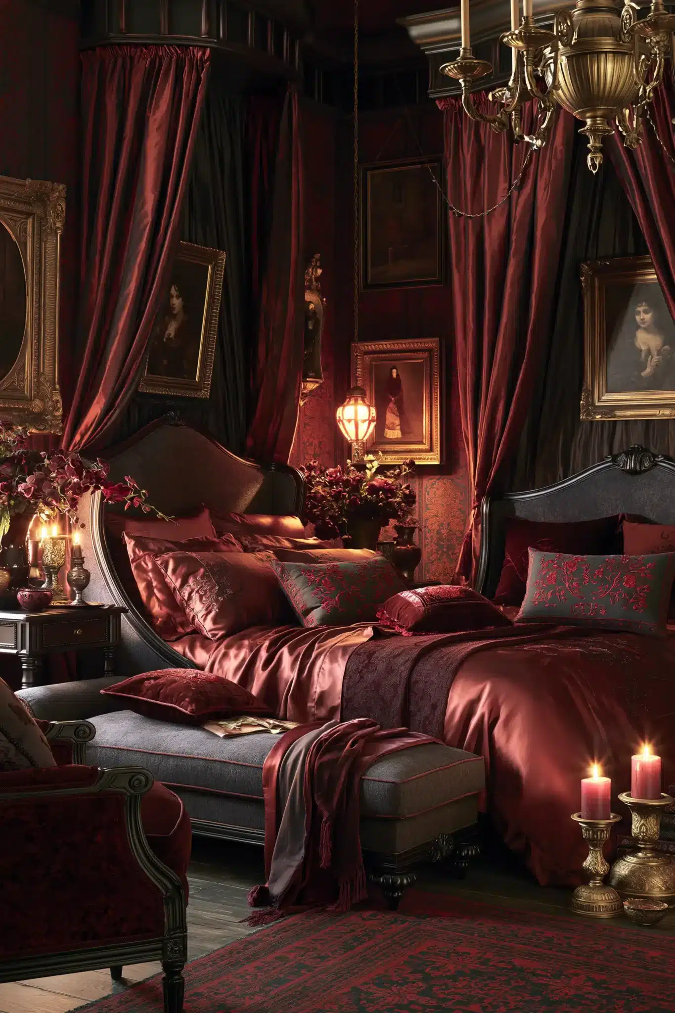 29 Gothic Bedroom Ideas for a Space That Feels Quiet, Not Creepy gothic bedroom