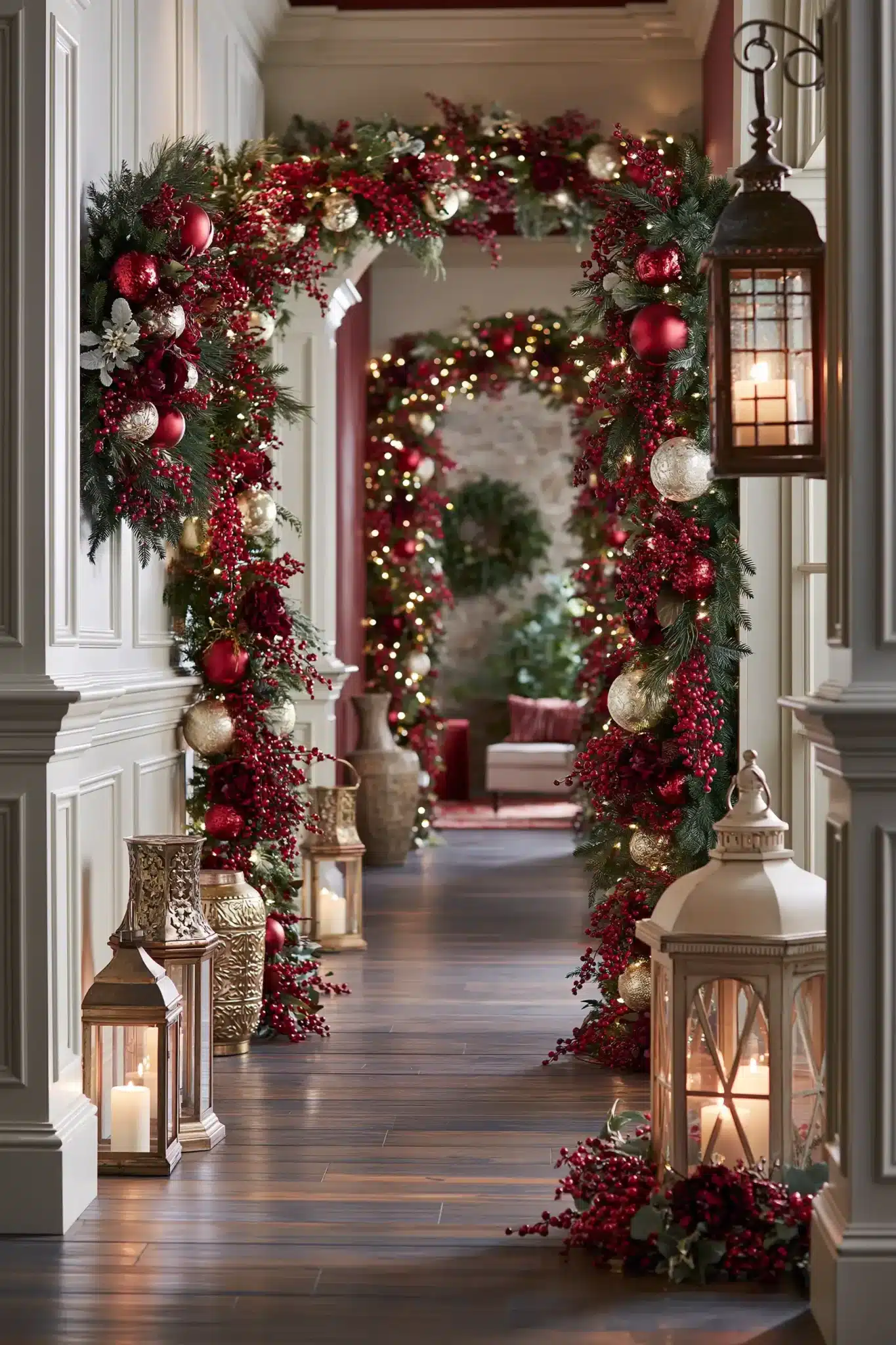 29 Hallway Christmas Decor Ideas Most People Forget to Dress hallway christmas decor