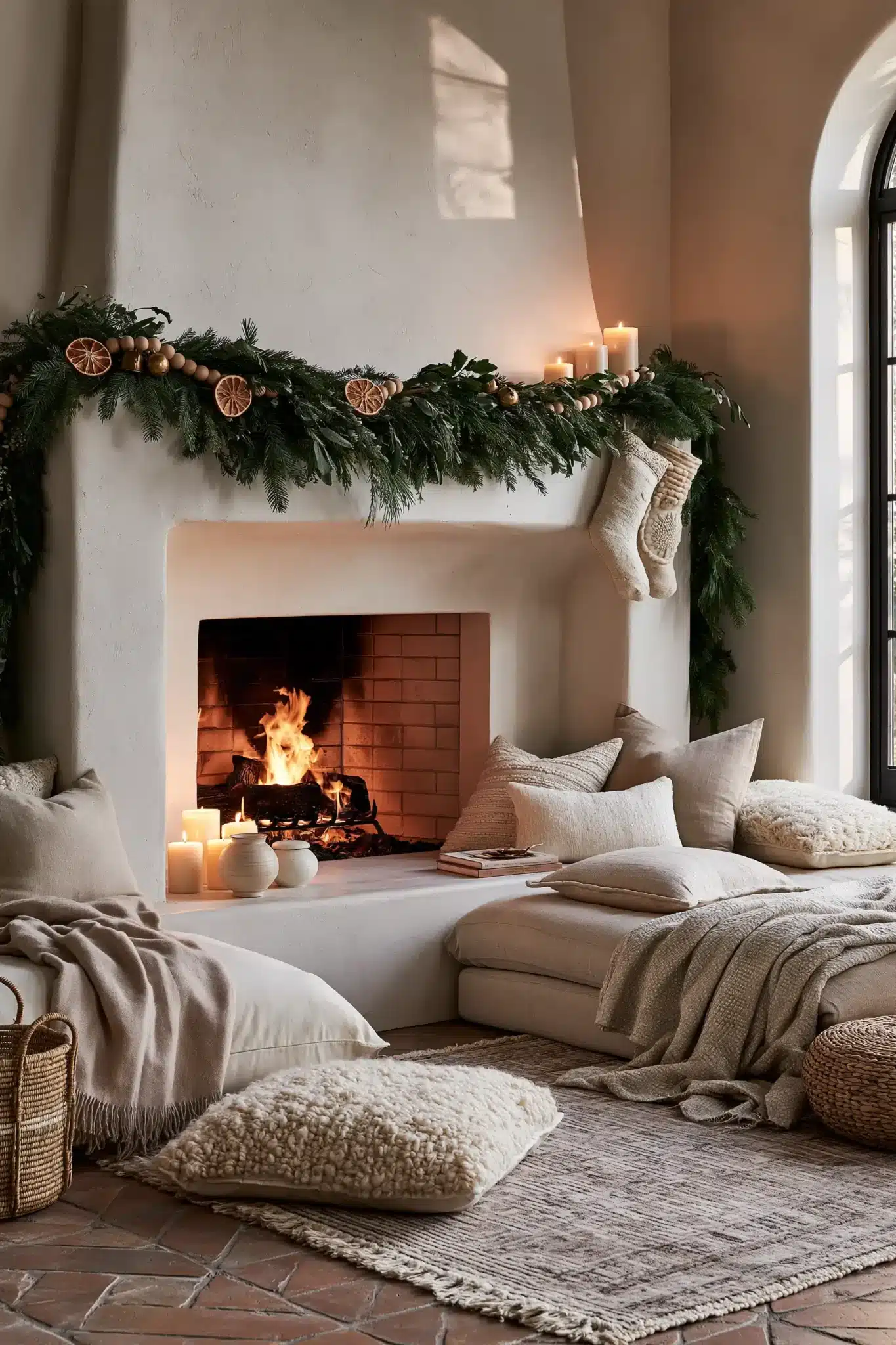 29 Boho Christmas Decor Ideas That Mix the Handmade and the Worn boho christmas decor