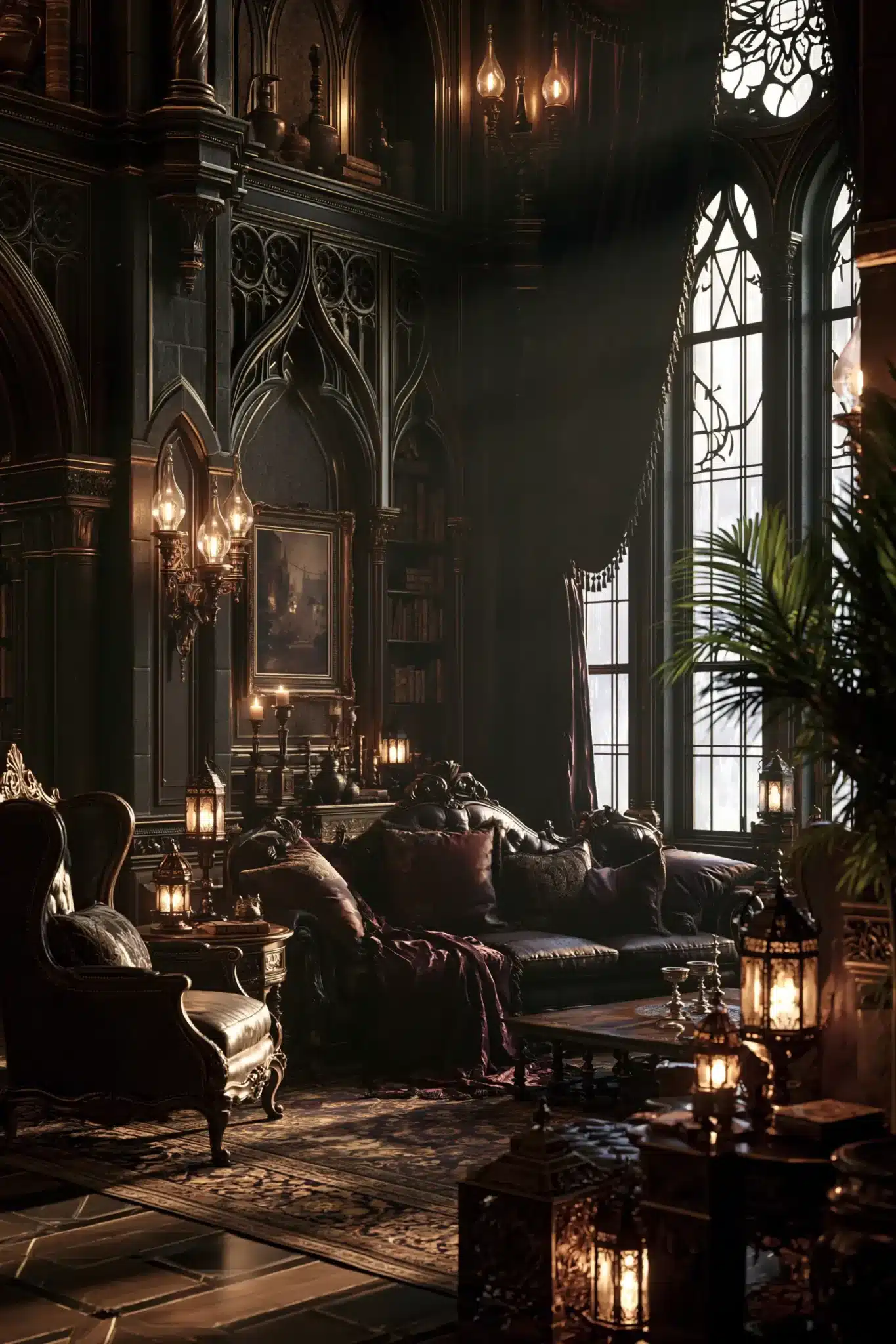 29 Victorian Gothic Decor Ideas for a Study With Pattern and Depth victorian gothic decor